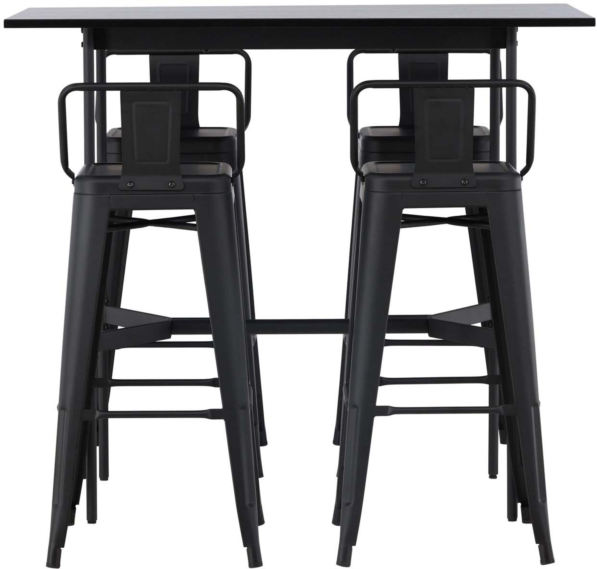 Erleben Sie das Barset Rax + Tempe von Venture Home: Modernes Design, robuste Materialien und idealer Komfort für gesellige Zusammenkünfte.