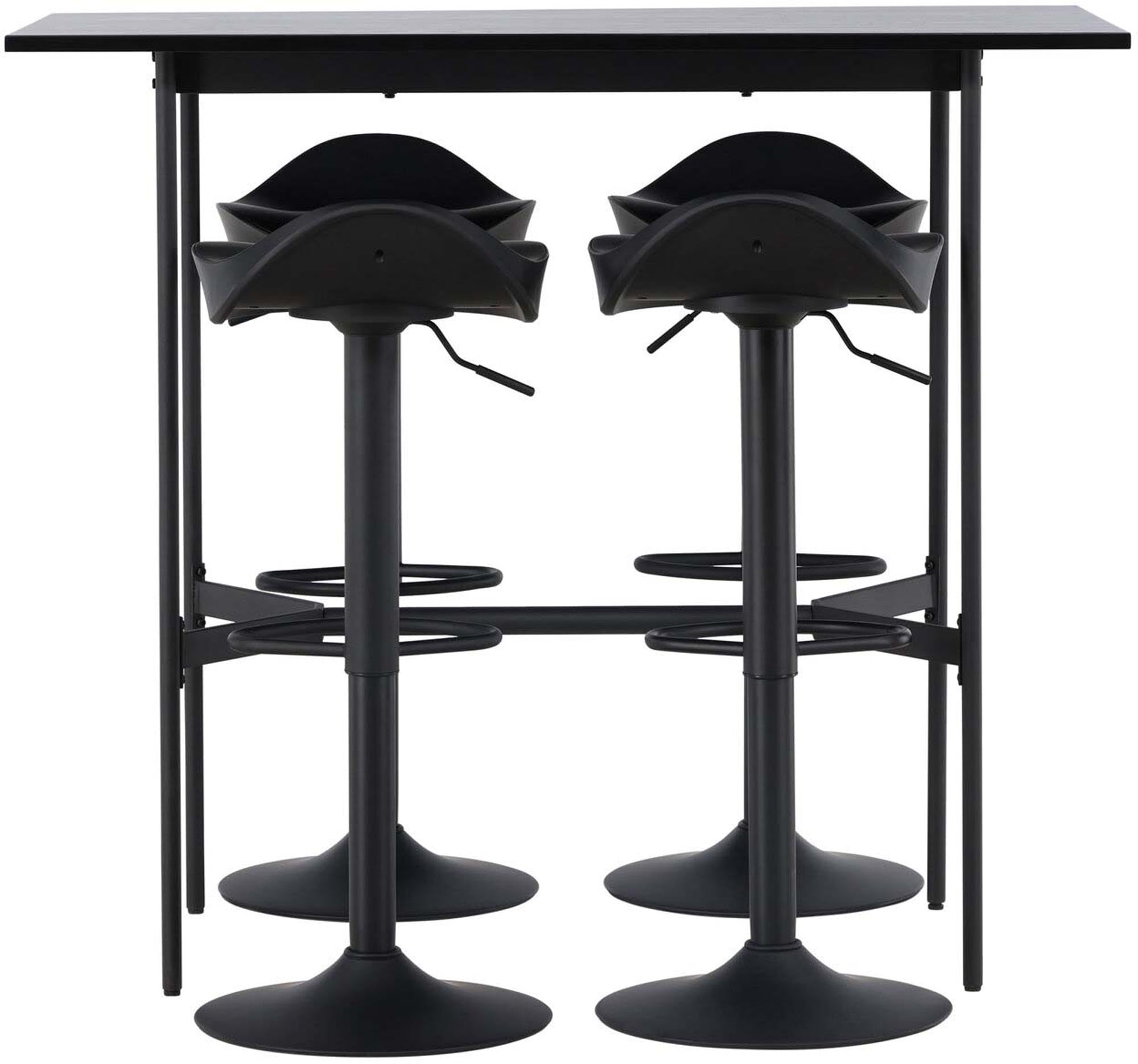 Modernes Bartischset Rax + Adesto 120cm: Eleganz trifft Funktionalität für gesellige Abende in Ihrem Zuhause.