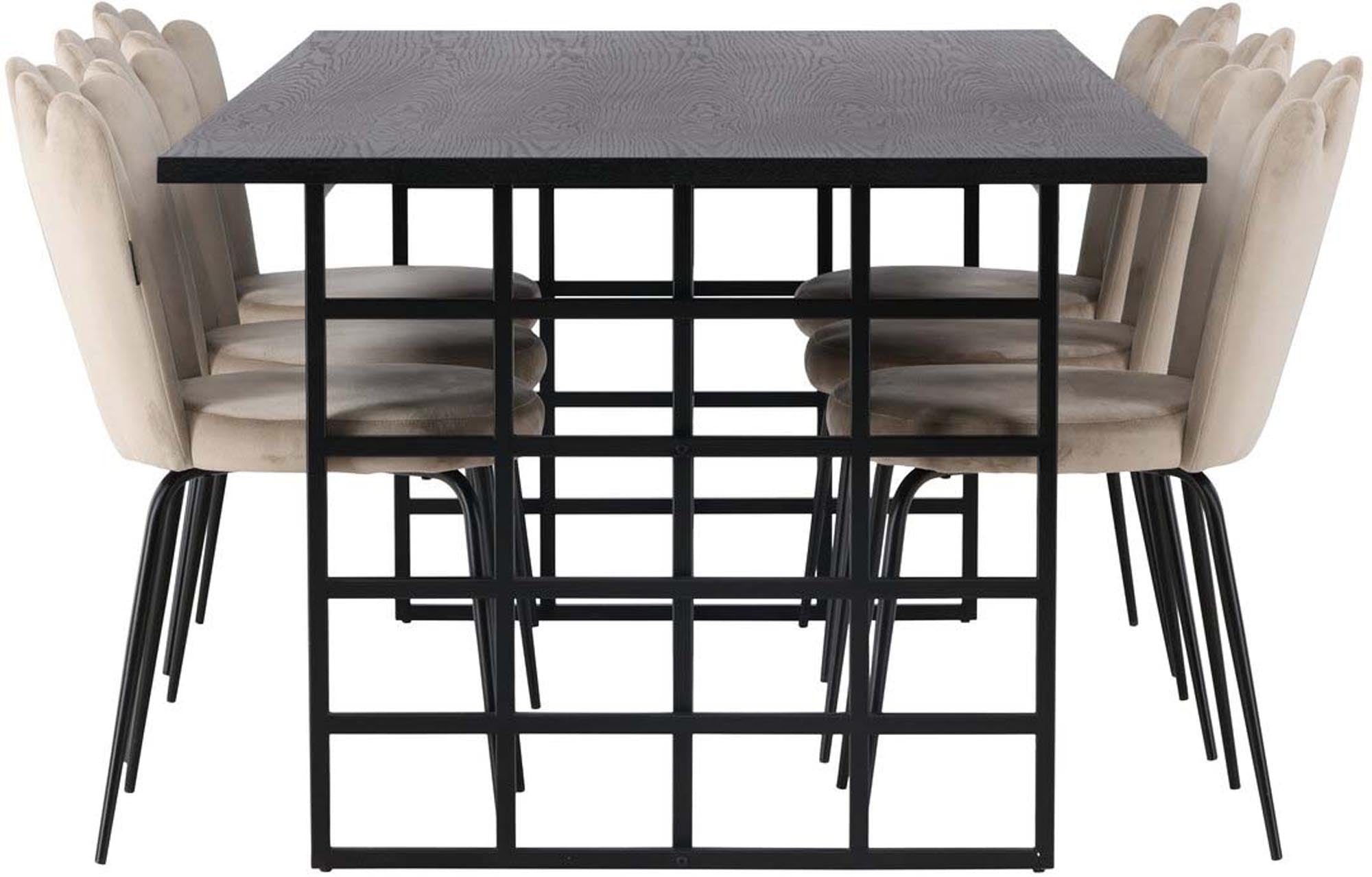 Venture Home Ystad Set: Modernes Design für gesellige Runden.