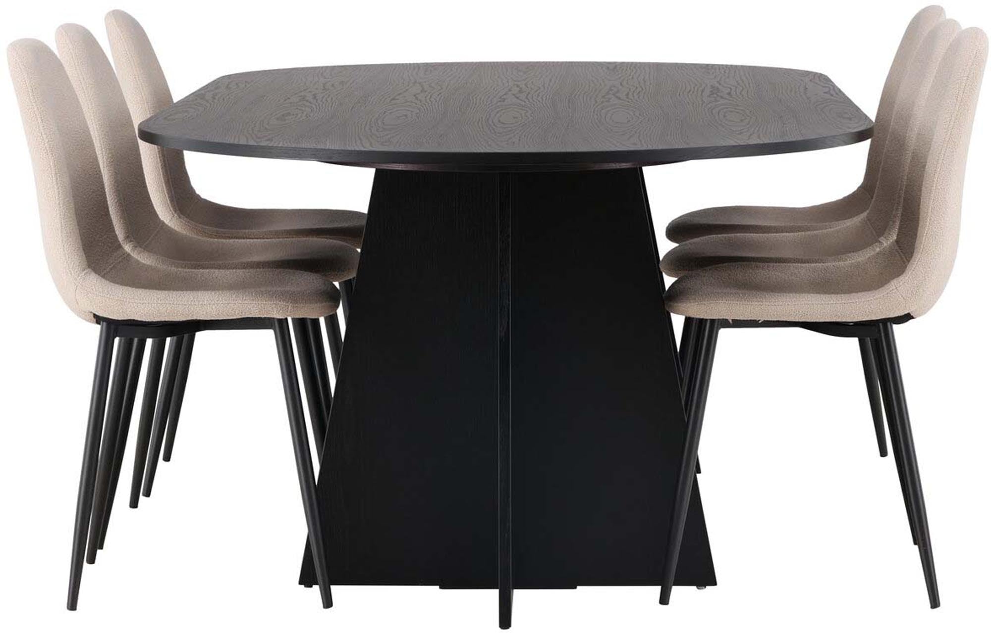 Modernes Bootcut Esszimmerset 230cm für gesellige Runden.