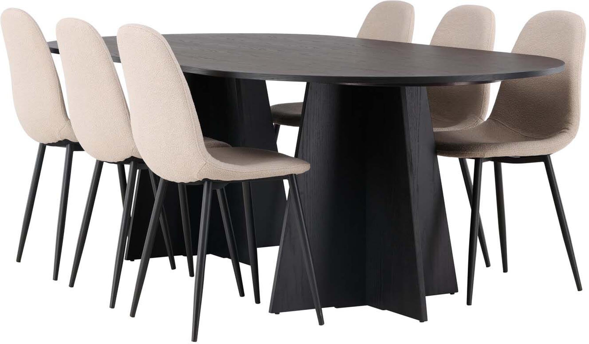 Stilvolles Bootcut Esszimmerset 230cm für unvergessliche Momente.