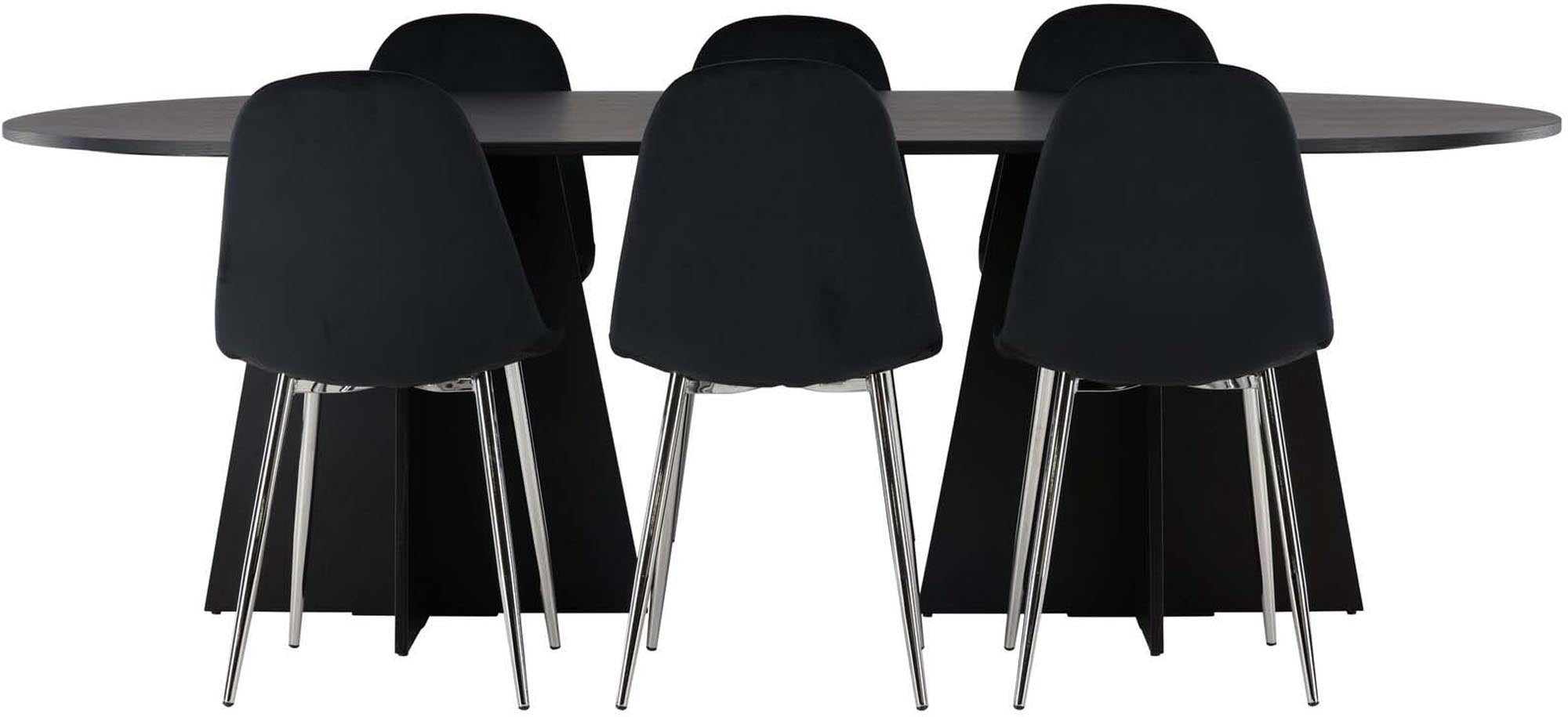 Elegantes Bootcut Esszimmerset 230cm für stilvolle Dinnerabende.