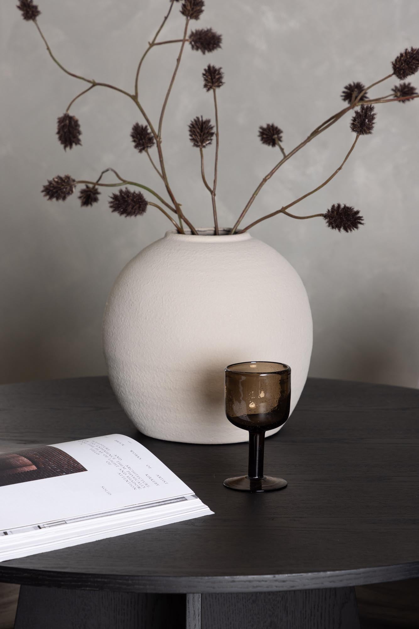 Stilvolles Bootcut Esszimmerset mit rundem 110 cm Tisch und 4 luxuriösen Stühlen in hellgrauem Samt. Perfekte Kombination aus Eleganz und Komfort.