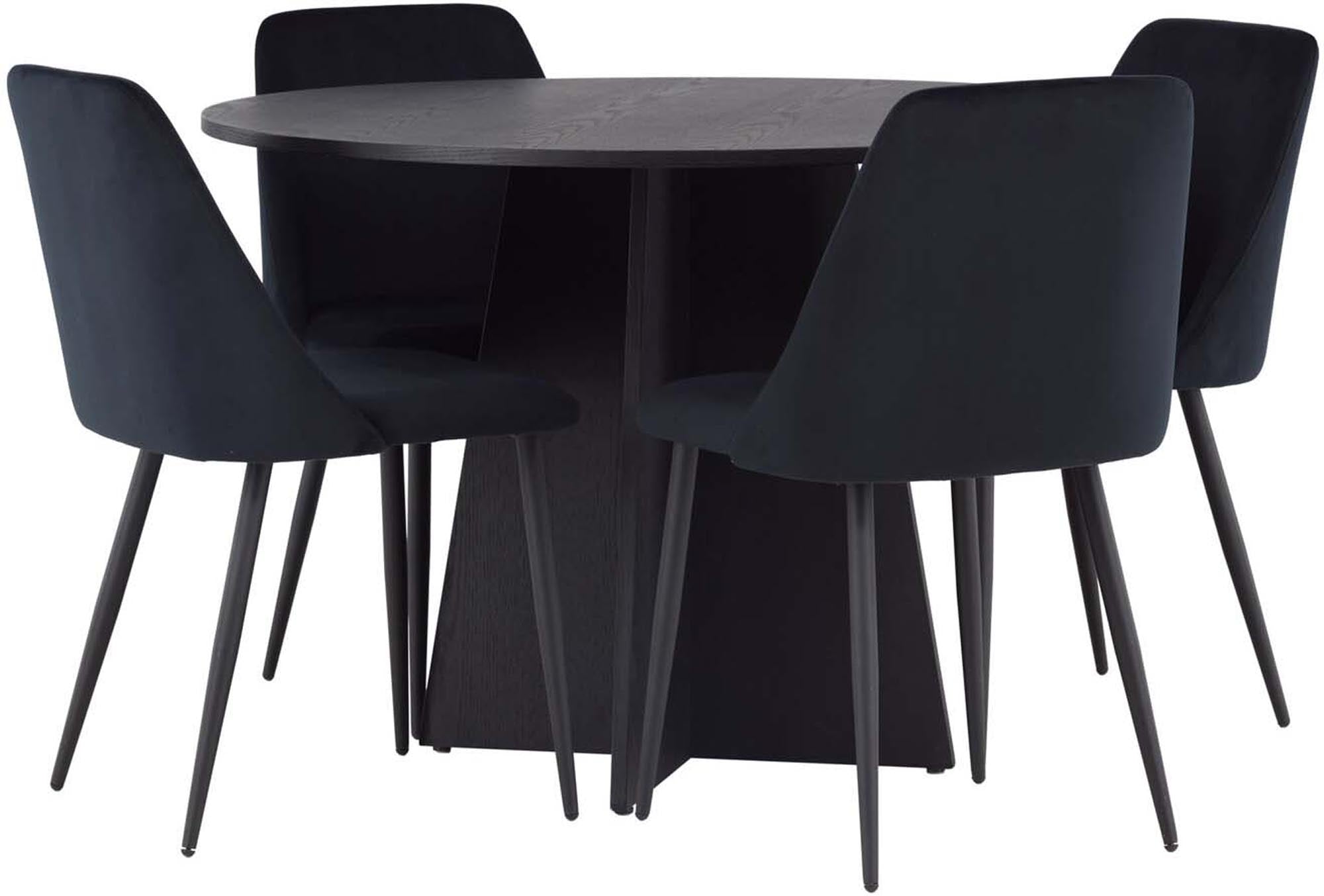 Elegantes Esszimmerset: Skandinavisches Design trifft auf luxuriösen Komfort für unvergessliche Abende.