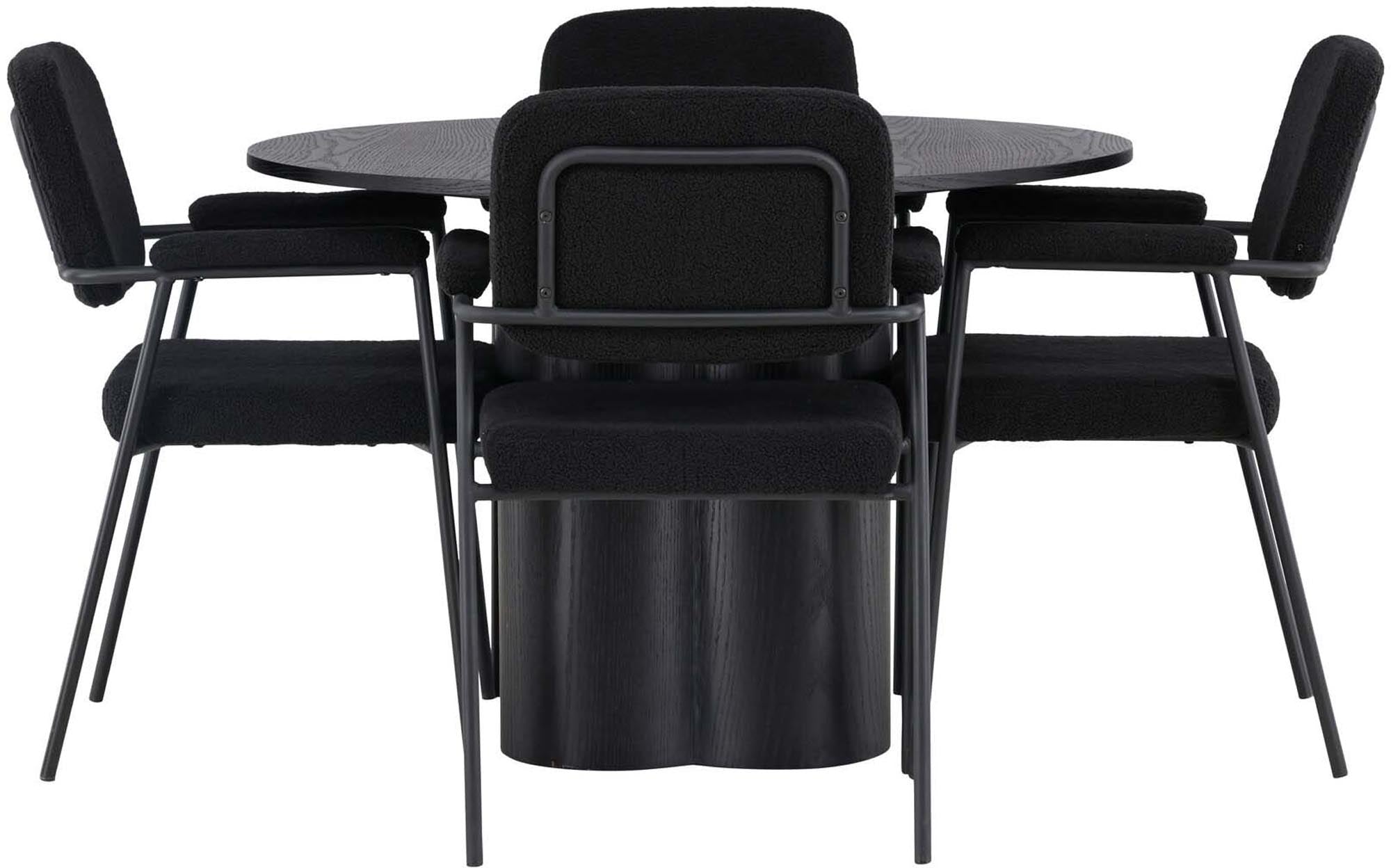 Entdecken Sie das Olivia Esszimmerset + Yesterday von Venture Home: modernes Design, hochwertige Materialien, ideal für gesellige Runden und stilvolle Küchen.