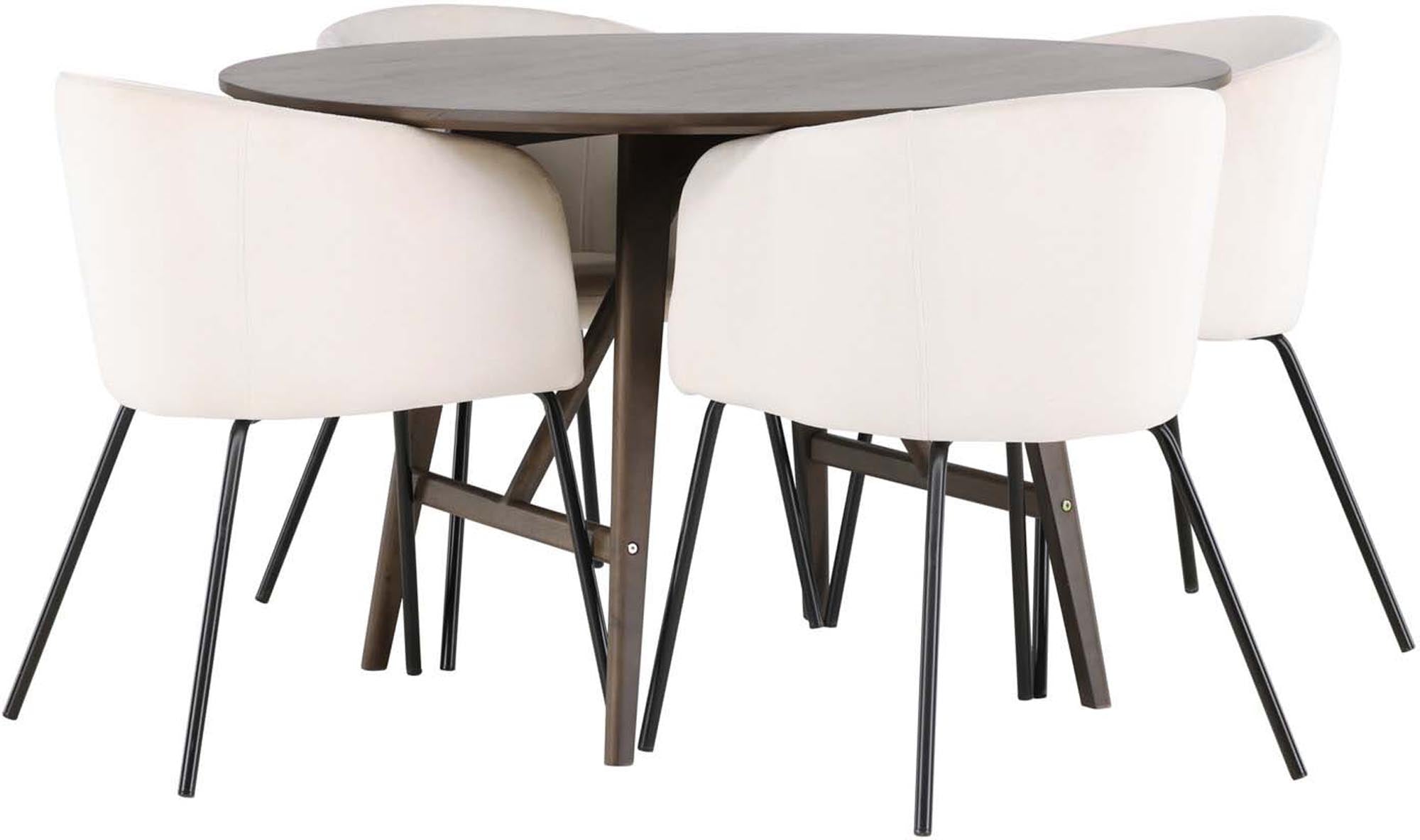 Elegantes Kaseindon Set: Ideal für stilvolle Dinner zu viert.