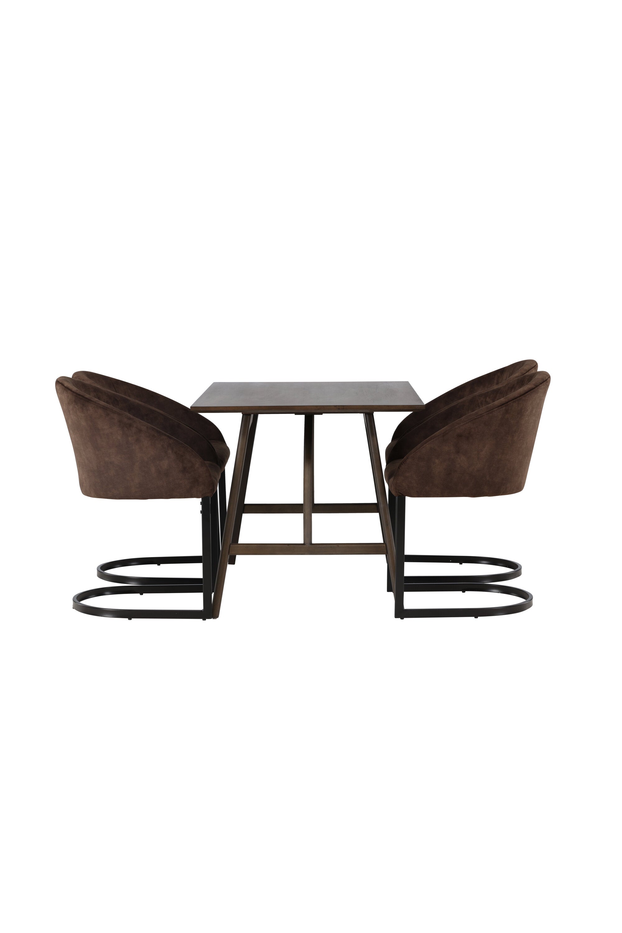 Kaseindon Esszimmerset + Evening 120cm/4St. in Schwarz Braun präsentiert im Onlineshop von KAQTU Design AG. Esszimmerset ist von Venture Home