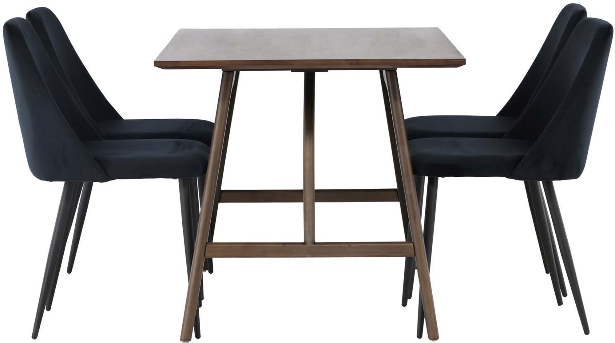 Modernes Kaseindon Esszimmerset 120cm, 4 Stühle, von Venture Home.