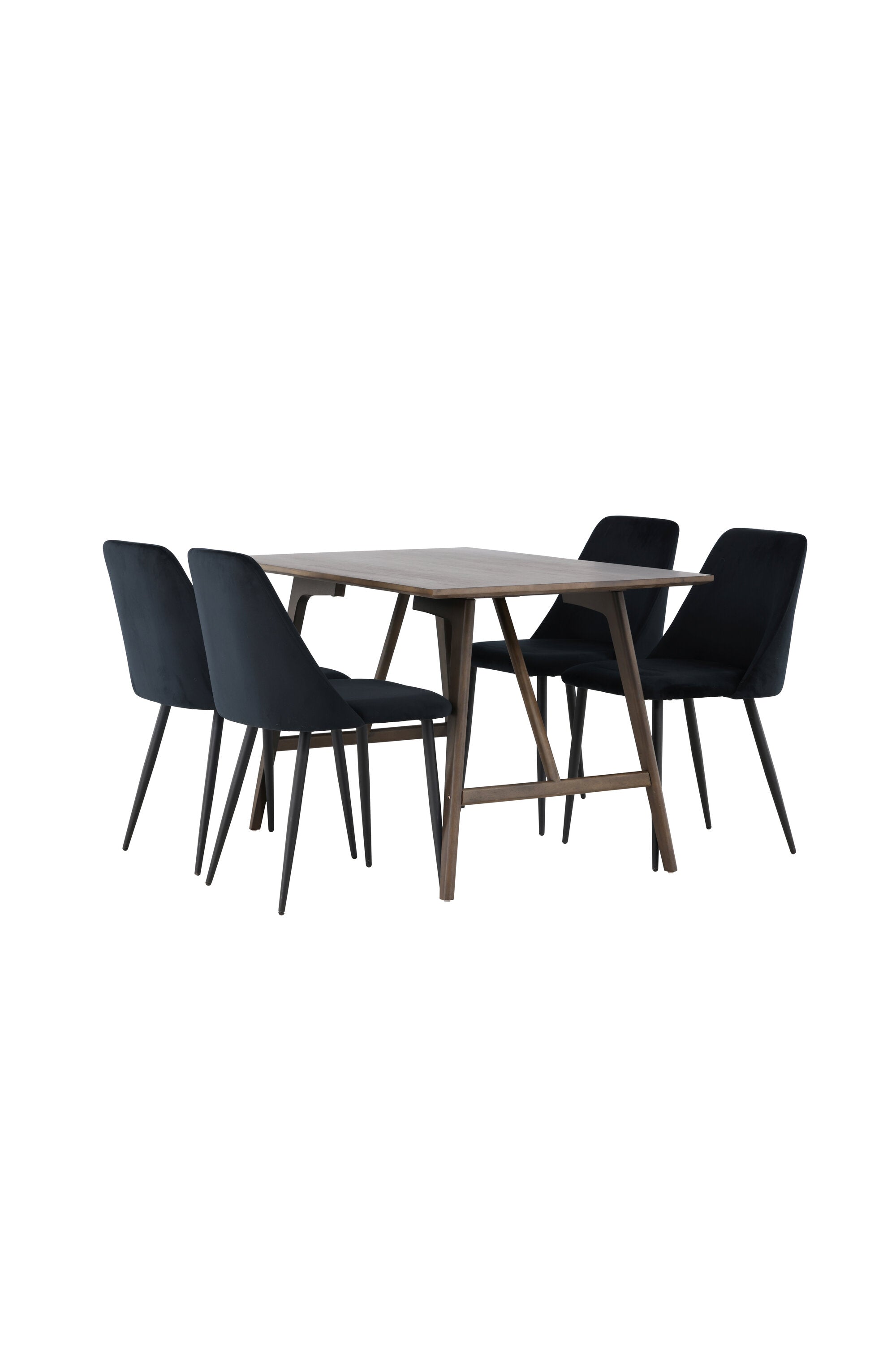 Kaseindon Esszimmerset + Night 120cm/4St. in Schwarz präsentiert im Onlineshop von KAQTU Design AG. Esszimmerset ist von Venture Home