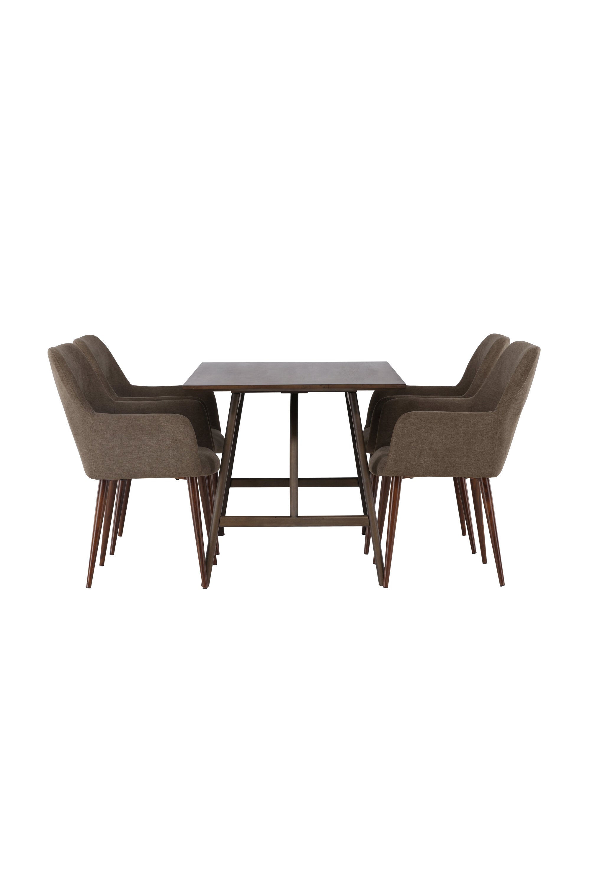 Kaseindon Esszimmerset + Tomorrow 120cm/4St. in Braun präsentiert im Onlineshop von KAQTU Design AG. Esszimmerset ist von Venture Home