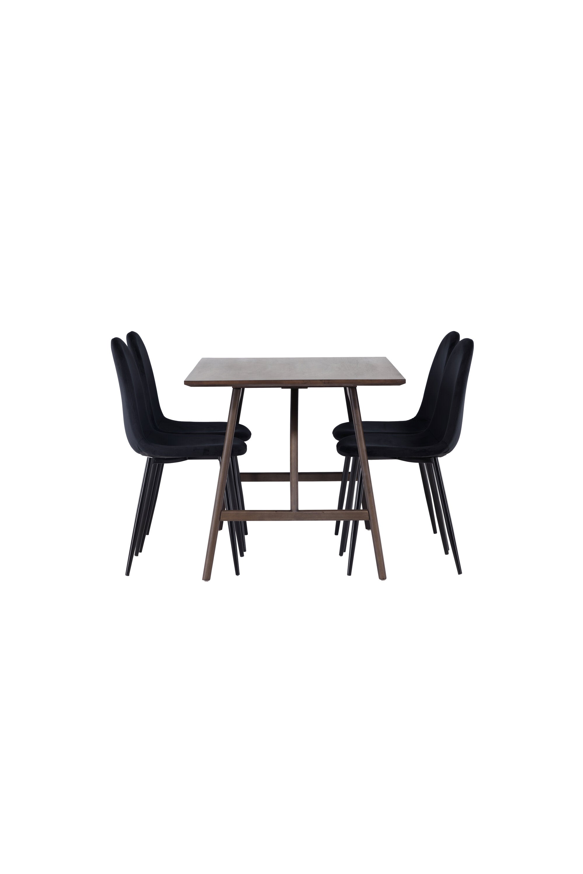 Kaseindon Esszimmerset + Polar 120cm/4St. in Schwarz präsentiert im Onlineshop von KAQTU Design AG. Esszimmerset ist von Venture Home