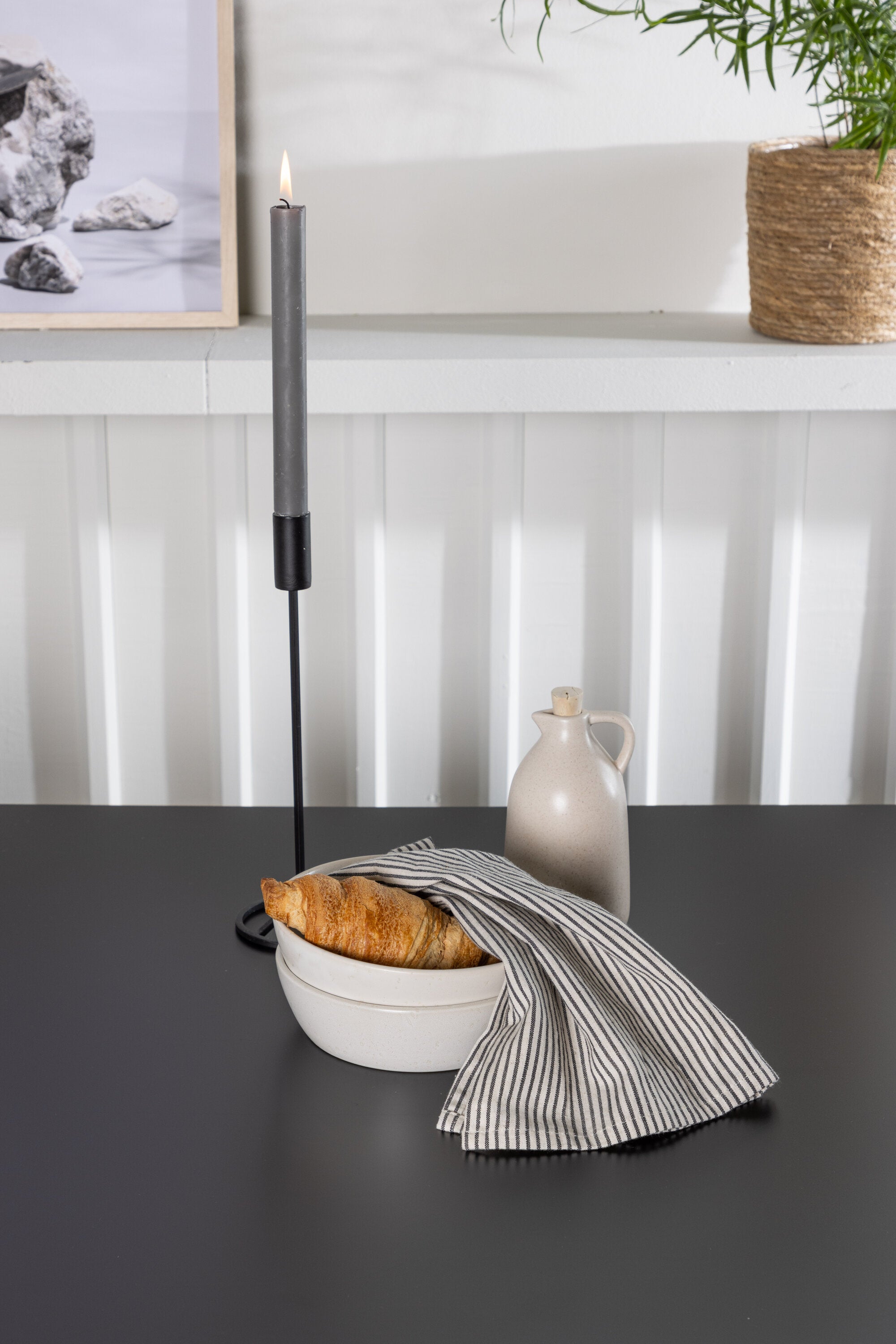 Tempe Esszimmerset + Night 80cm/2St. in Schwarz-Weiss präsentiert im Onlineshop von KAQTU Design AG. Esszimmerset ist von Venture Home