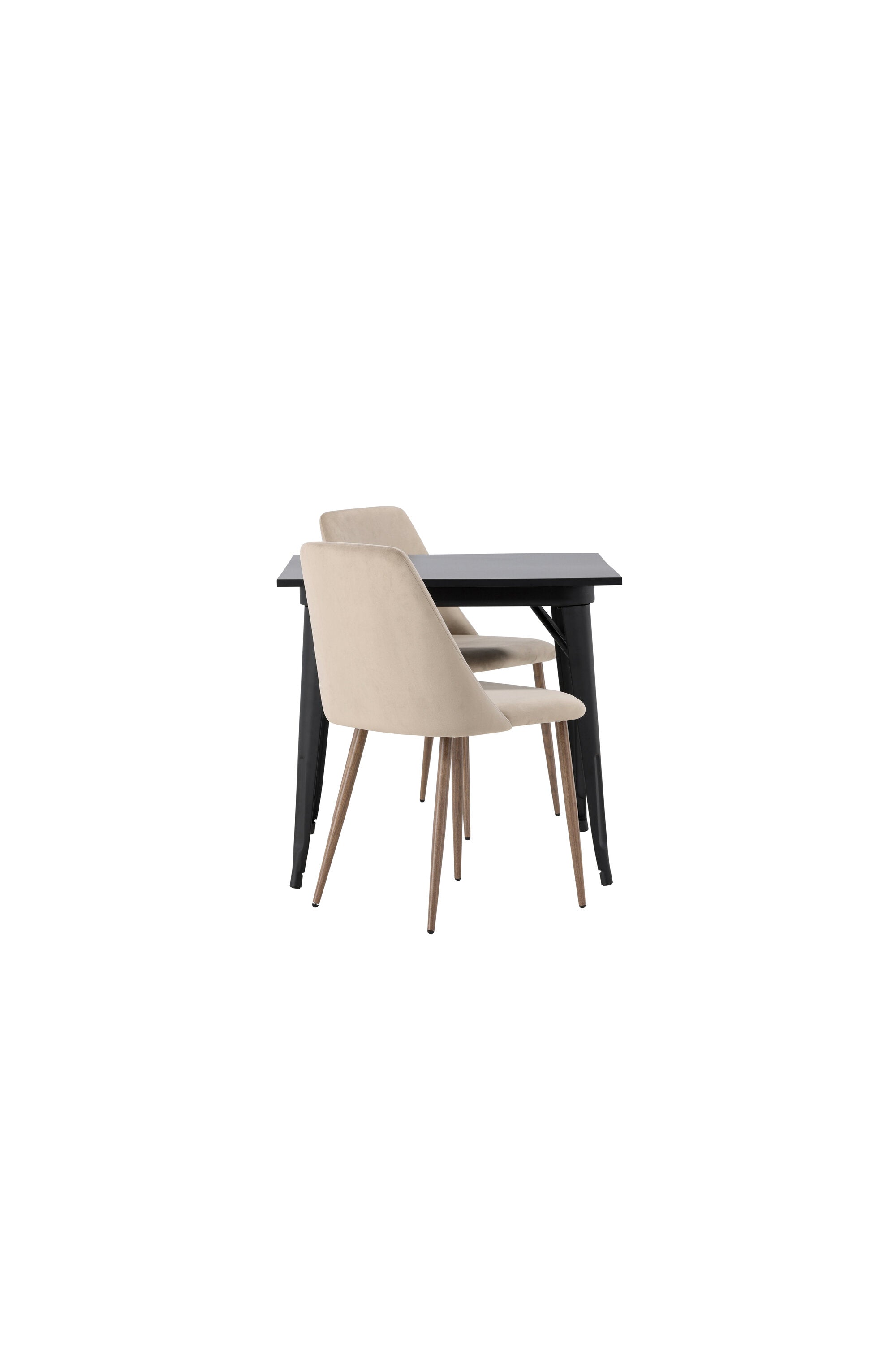Tempe Esszimmerset + Night 80cm/2St. in Braun, Walnuss präsentiert im Onlineshop von KAQTU Design AG. Esszimmerset ist von Venture Home