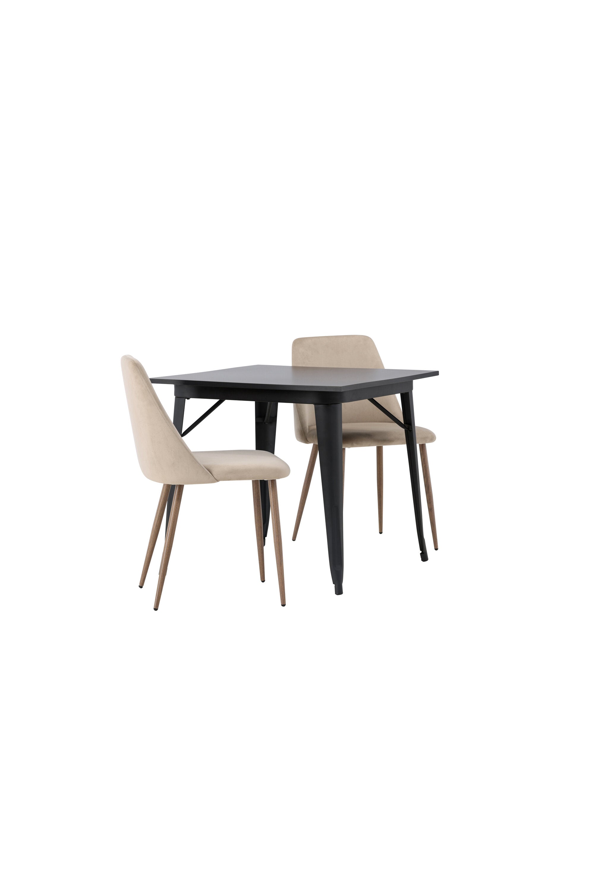 Tempe Esszimmerset + Night 80cm/2St. in Braun, Walnuss präsentiert im Onlineshop von KAQTU Design AG. Esszimmerset ist von Venture Home