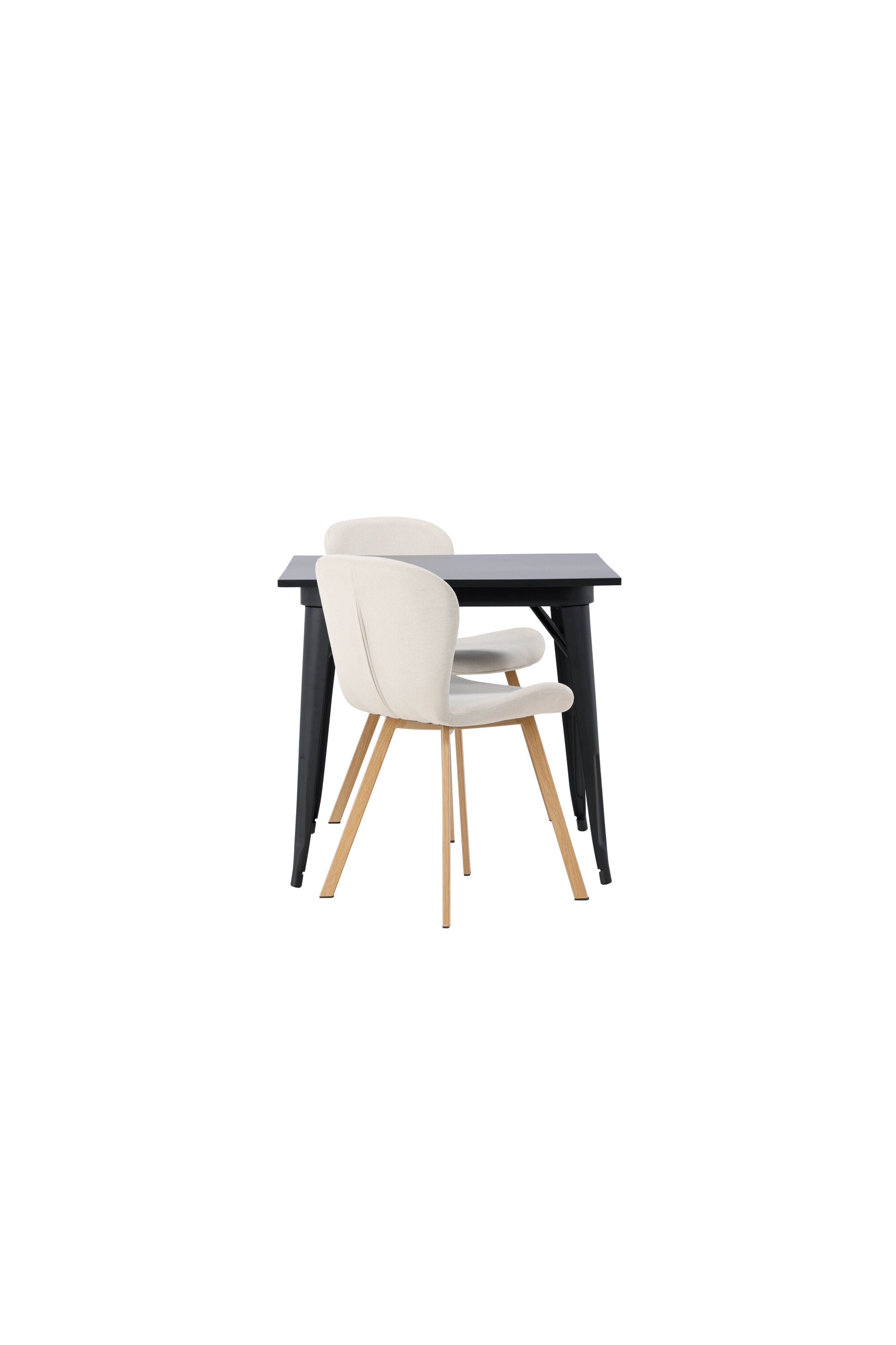 Tempe Esszimmerset + Lilja 80cm/2St. in Beige, Natur präsentiert im Onlineshop von KAQTU Design AG. Esszimmerset ist von Venture Home