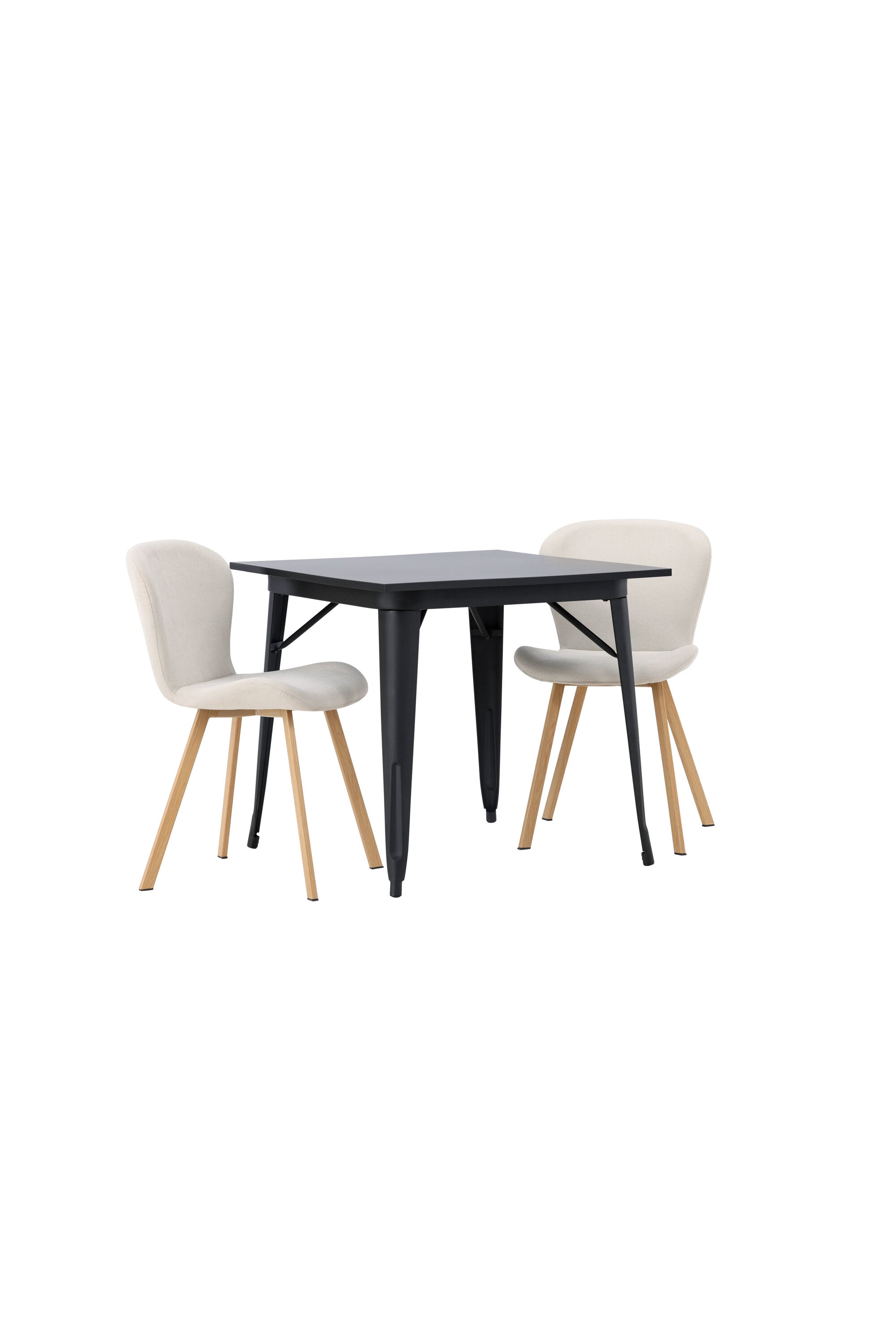 Tempe Esszimmerset + Lilja 80cm/2St. in Beige, Natur präsentiert im Onlineshop von KAQTU Design AG. Esszimmerset ist von Venture Home