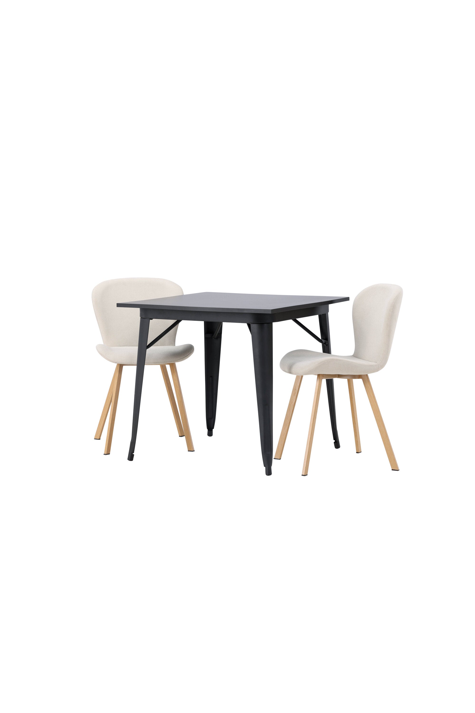 Tempe Esszimmerset + Lilja 80cm/2St. in Beige, Natur präsentiert im Onlineshop von KAQTU Design AG. Esszimmerset ist von Venture Home