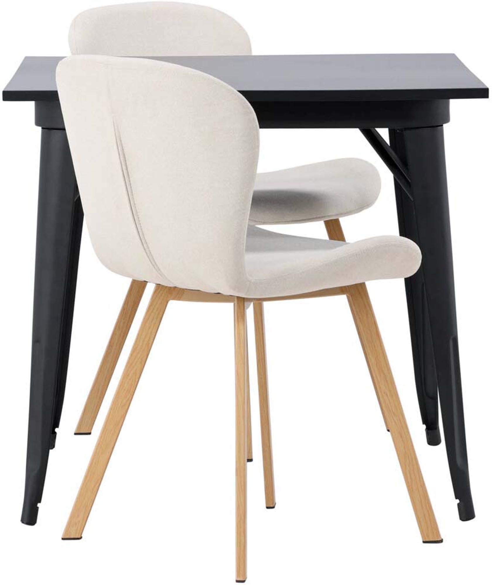 Stilvolles Tempe Esszimmerset mit 80cm Lilja Stühlen von Venture Home.