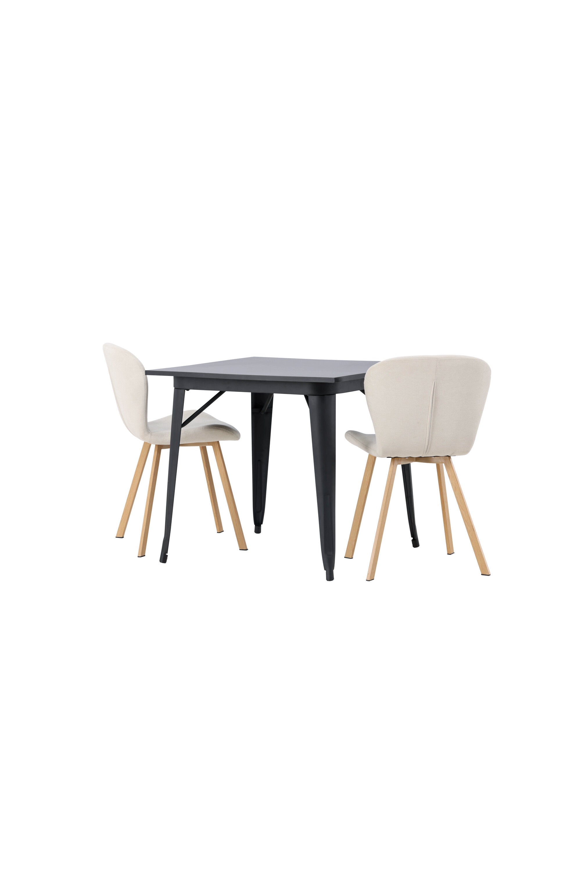 Tempe Esszimmerset + Lilja 80cm/2St. in Beige, Natur präsentiert im Onlineshop von KAQTU Design AG. Esszimmerset ist von Venture Home