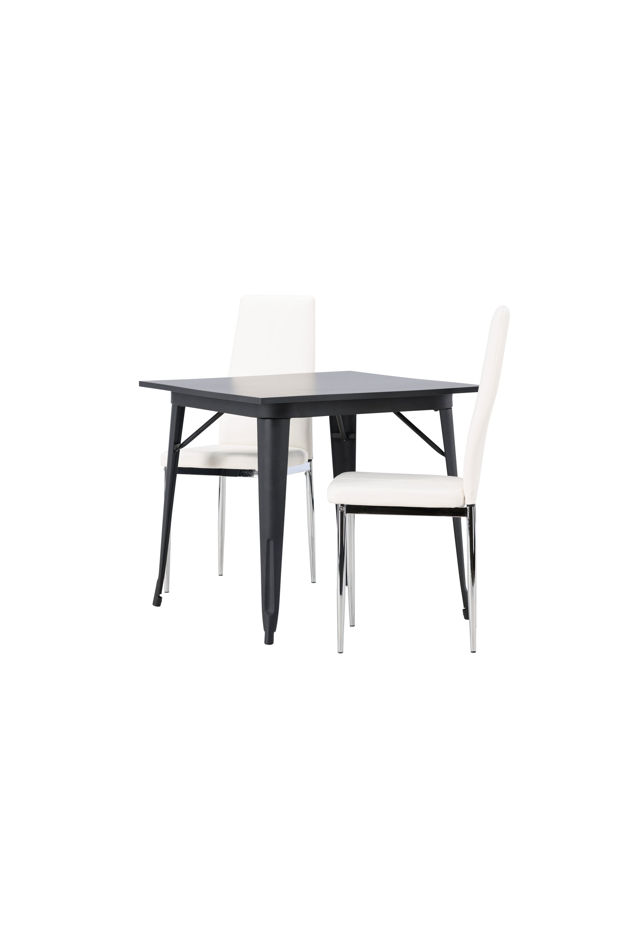 Tempe Esszimmerset + Pastill 80cm/2St. in Silber Weiss präsentiert im Onlineshop von KAQTU Design AG. Esszimmerset ist von Venture Home
