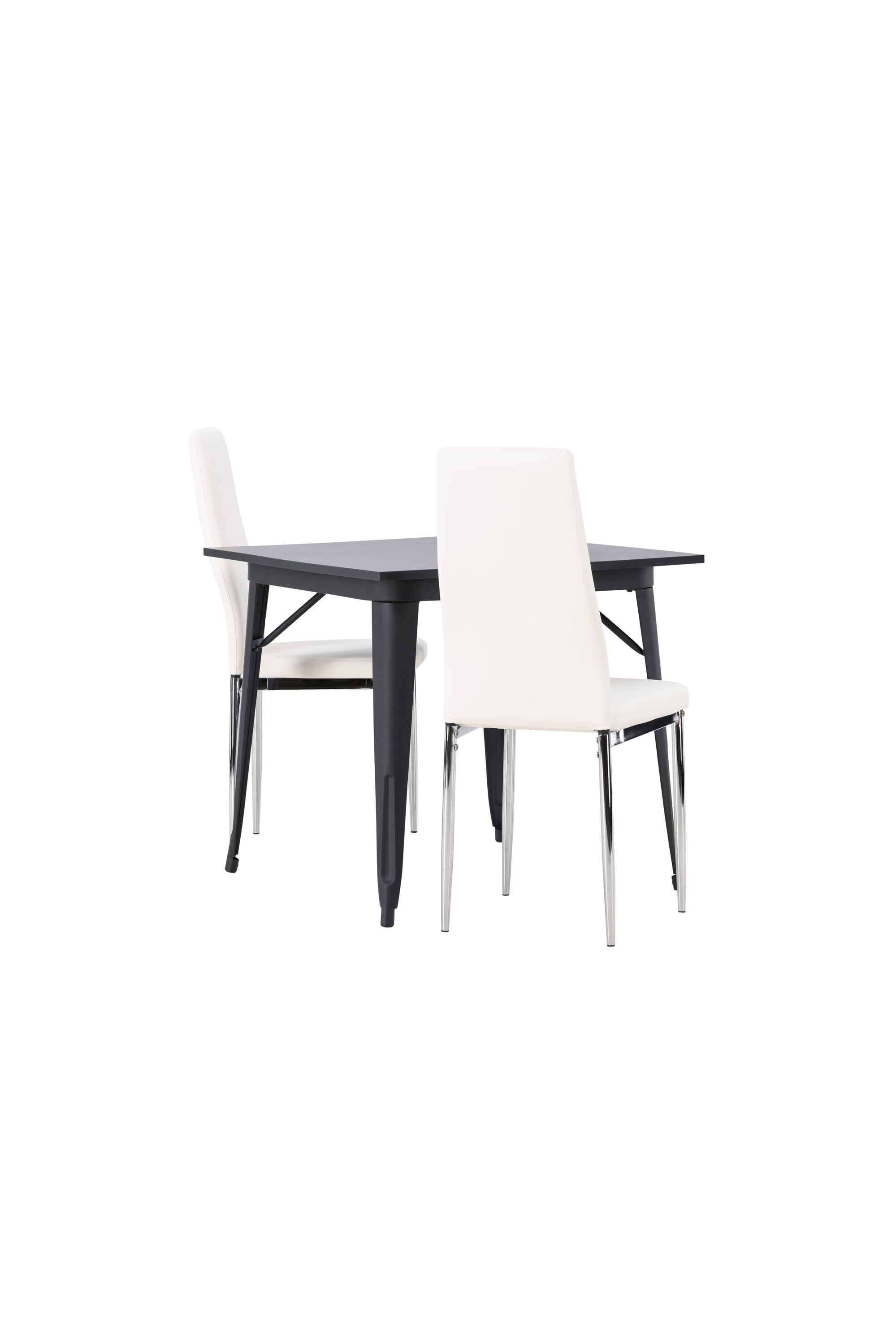 Tempe Esszimmerset + Pastill 80cm/2St. in Silber Weiss präsentiert im Onlineshop von KAQTU Design AG. Esszimmerset ist von Venture Home