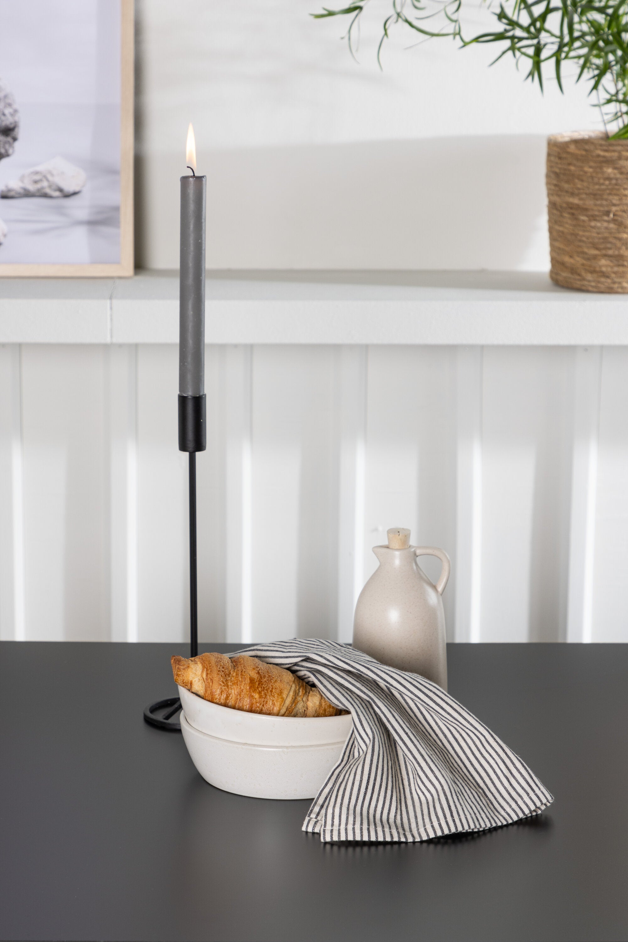 Tempe Esszimmerset + Pastill 80cm/2St. in Silber Weiss präsentiert im Onlineshop von KAQTU Design AG. Esszimmerset ist von Venture Home