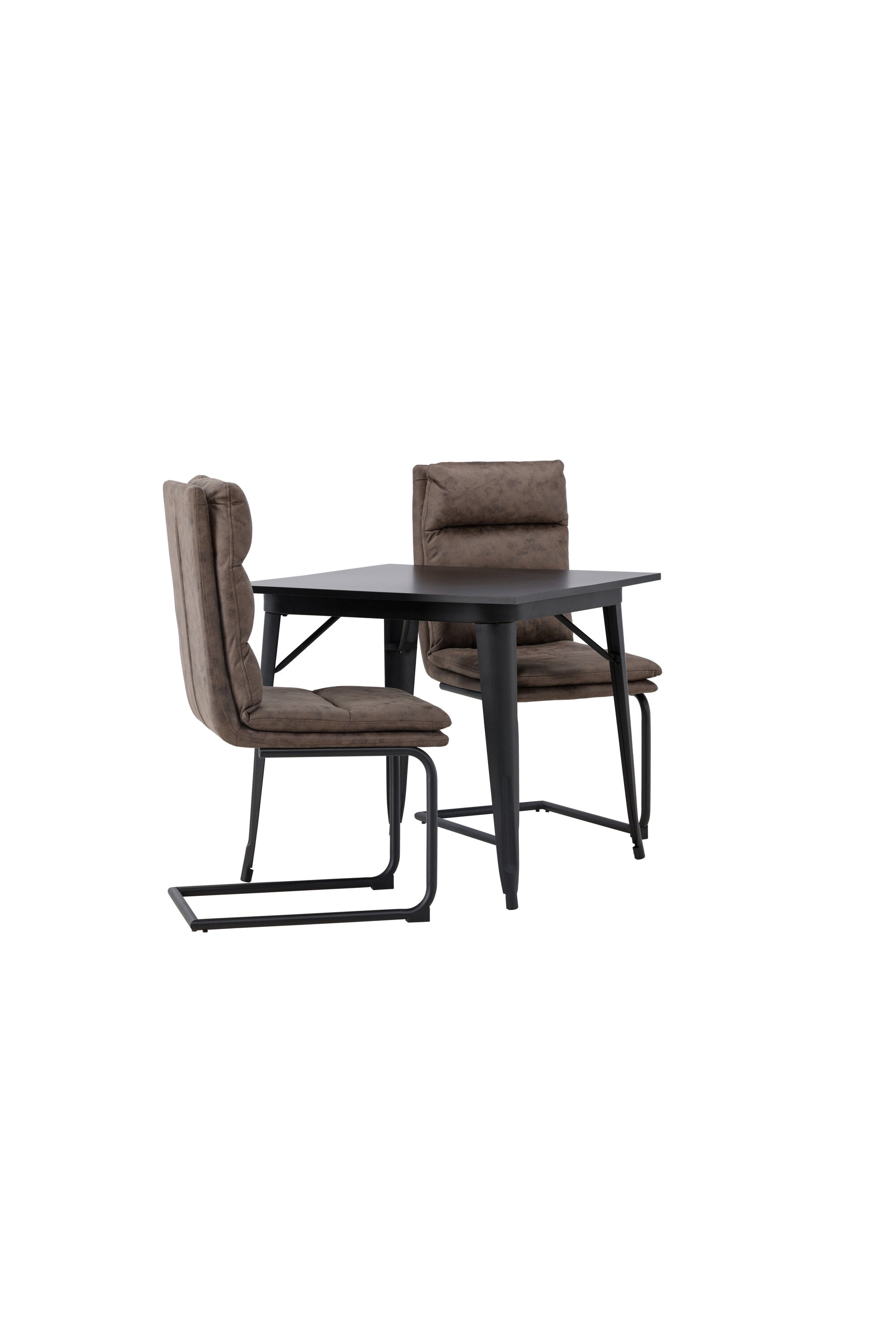 Tempe Esszimmerset + Zizo 80cm/2St. in Schwarz Braun präsentiert im Onlineshop von KAQTU Design AG. Esszimmerset ist von Venture Home