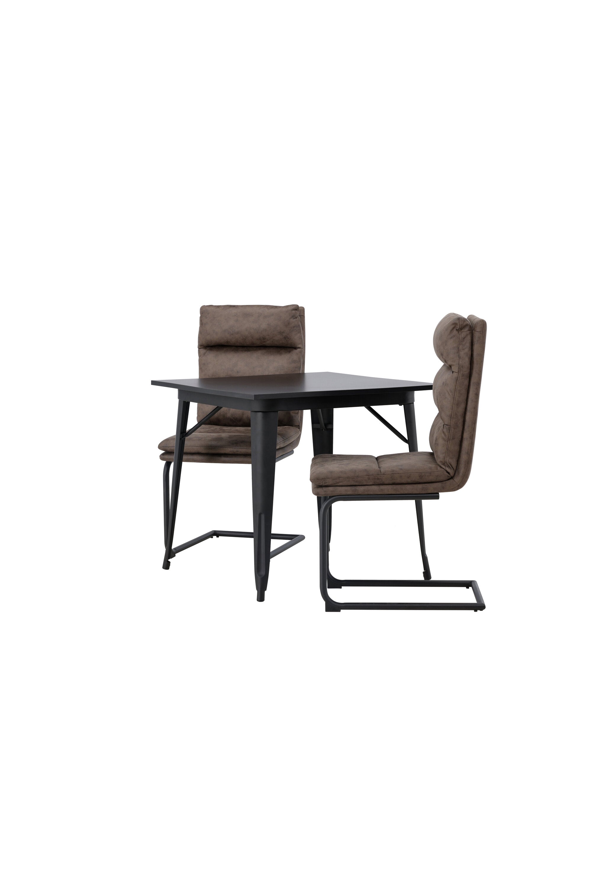 Tempe Esszimmerset + Zizo 80cm/2St. in Schwarz Braun präsentiert im Onlineshop von KAQTU Design AG. Esszimmerset ist von Venture Home