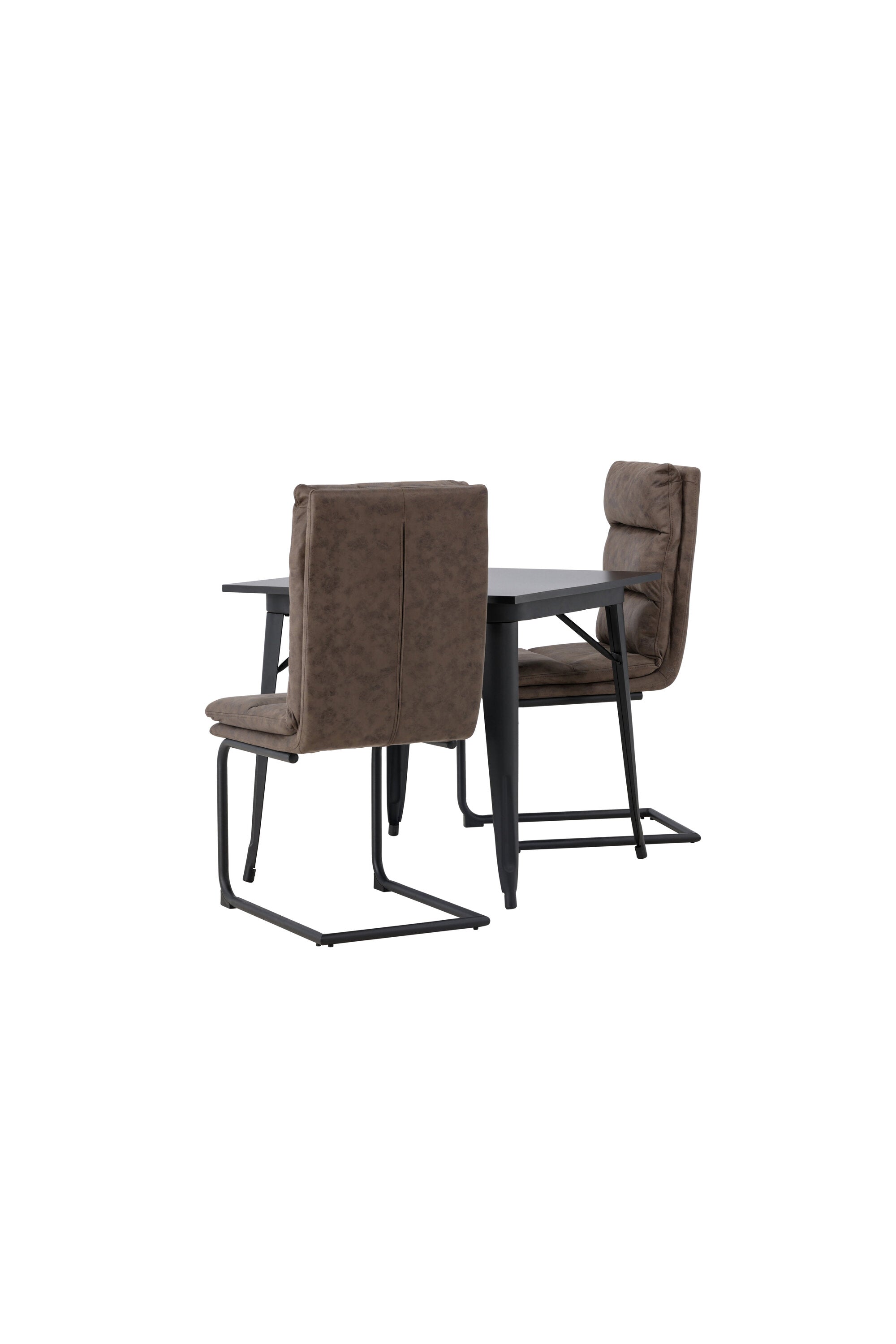 Tempe Esszimmerset + Zizo 80cm/2St. in Schwarz Braun präsentiert im Onlineshop von KAQTU Design AG. Esszimmerset ist von Venture Home