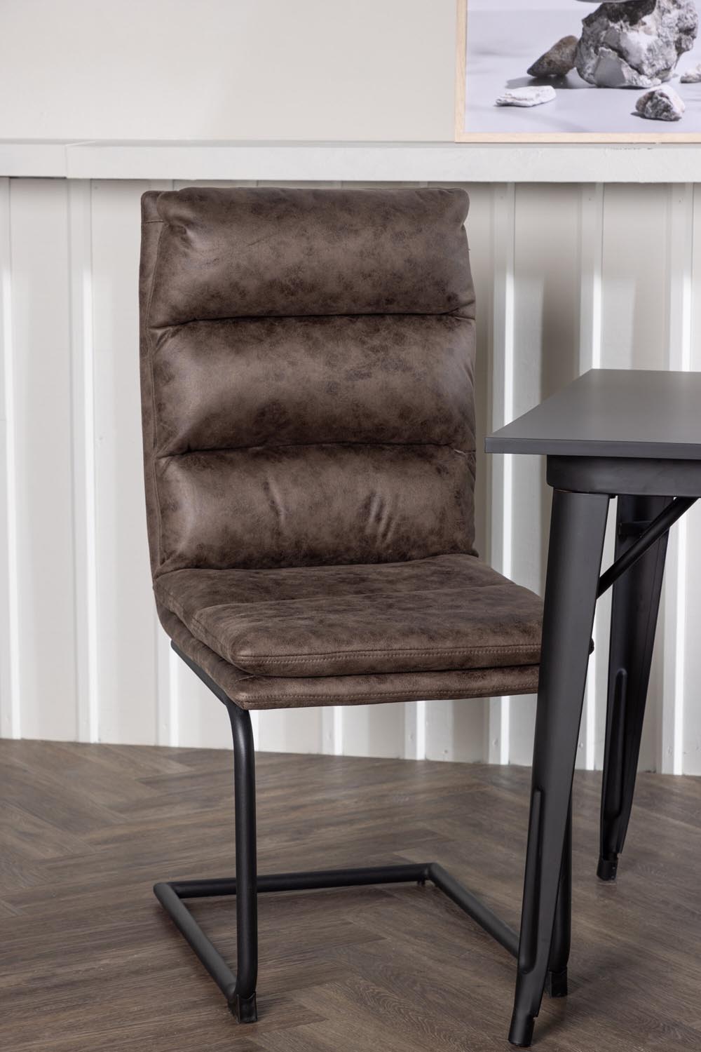 Tempe Esszimmerset + Zizo 80cm/2St. in Schwarz Braun präsentiert im Onlineshop von KAQTU Design AG. Esszimmerset ist von Venture Home