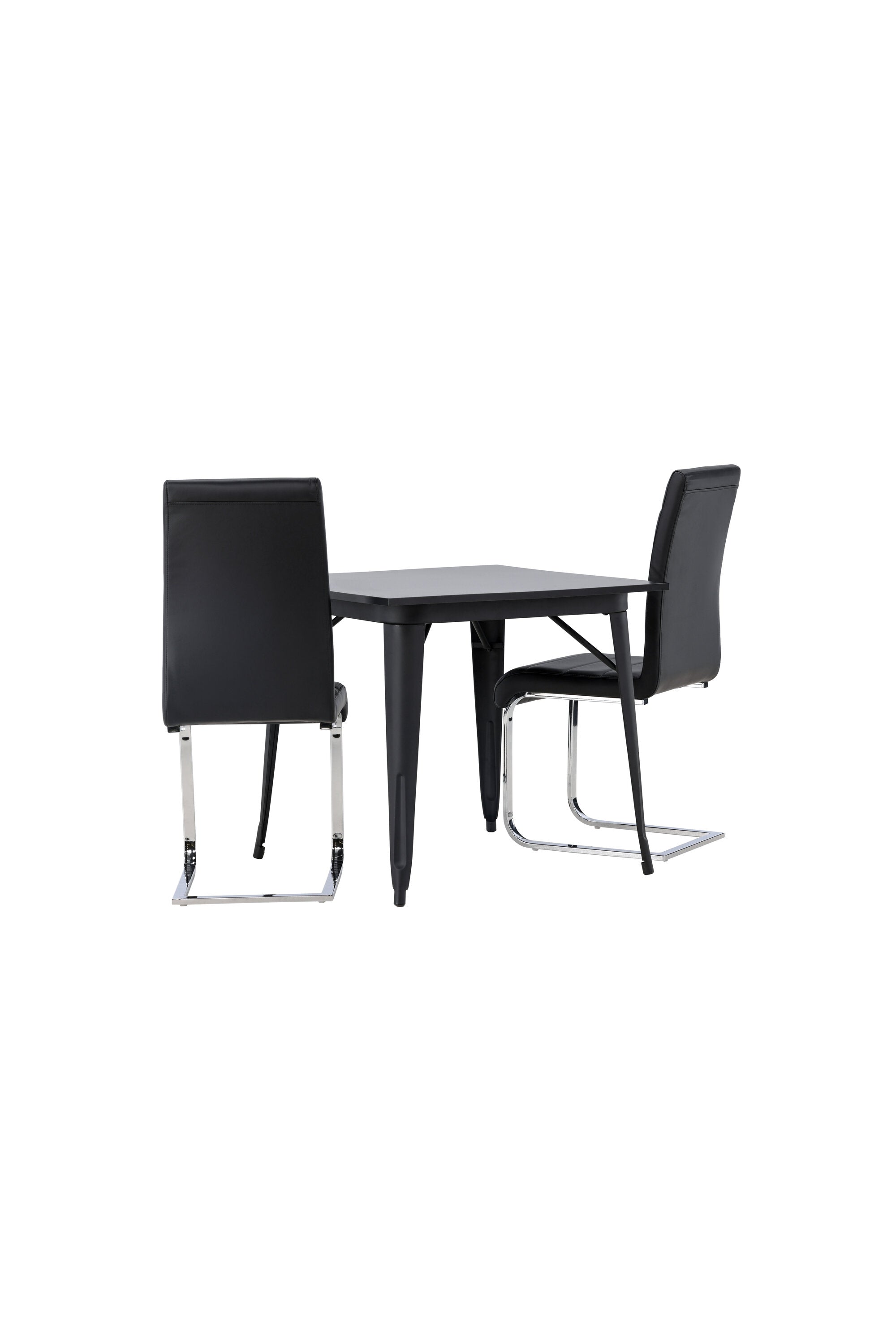 Tempe Esszimmerset + Tempo 80cm/2St. in Schwarzgrau präsentiert im Onlineshop von KAQTU Design AG. Esszimmerset ist von Venture Home