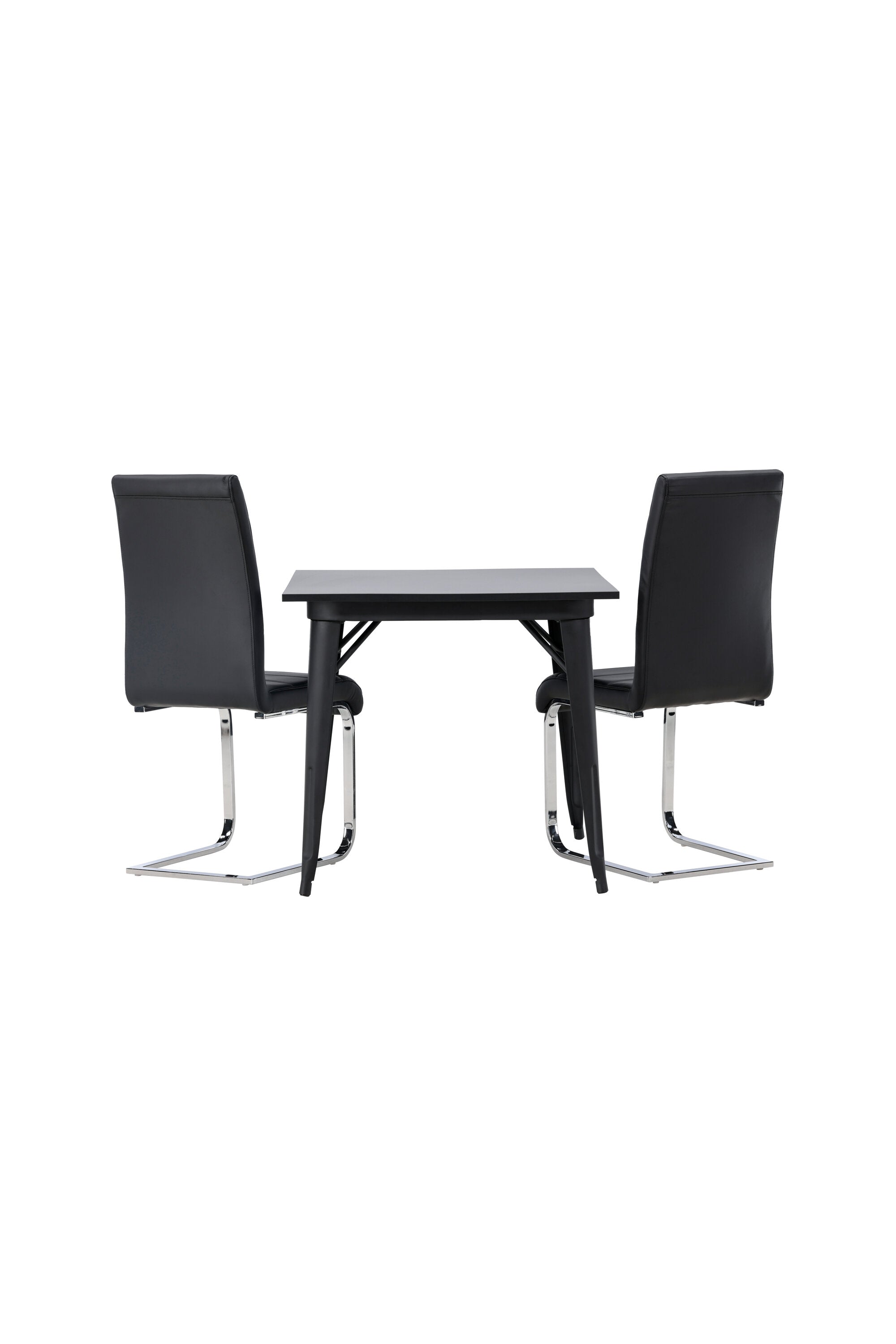 Tempe Esszimmerset + Tempo 80cm/2St. in Schwarzgrau präsentiert im Onlineshop von KAQTU Design AG. Esszimmerset ist von Venture Home