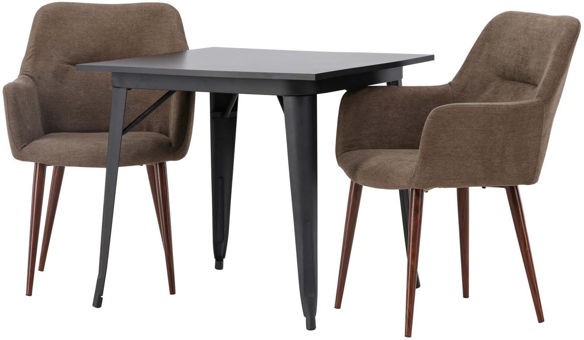 Modernes Tempe Esszimmerset, 80cm, 2 Stühle, von Venture Home.