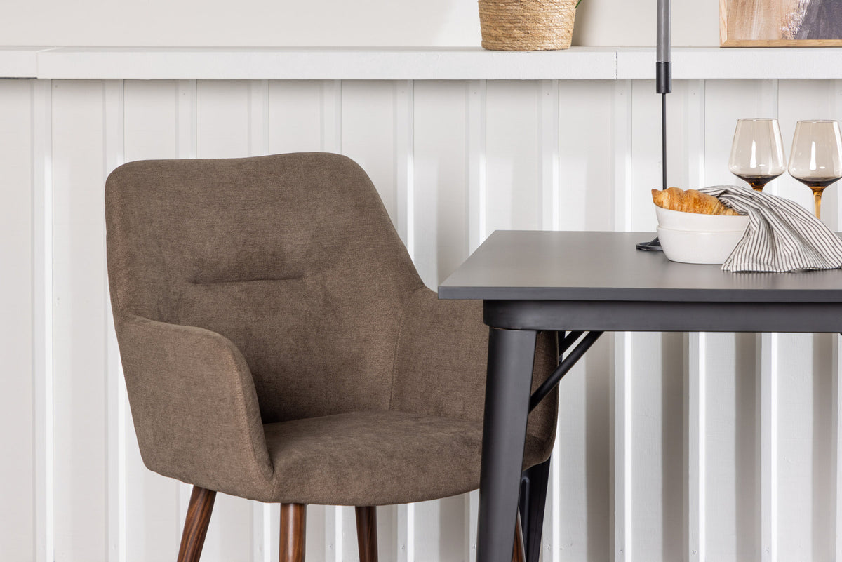 Tempe Esszimmerset + Tomorrow 80cm/2St. in Braun präsentiert im Onlineshop von KAQTU Design AG. Esszimmerset ist von Venture Home