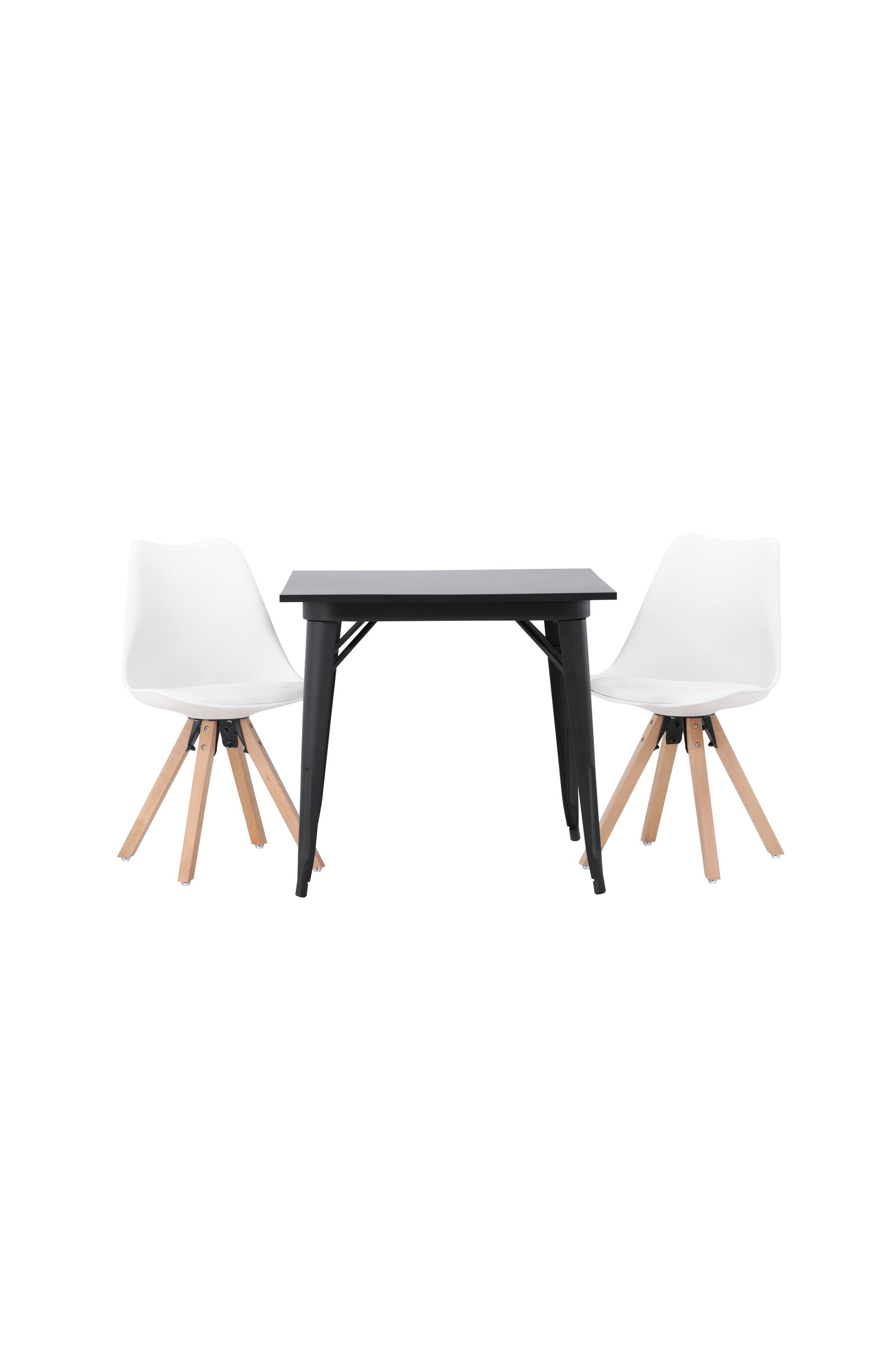 Tempe Esszimmerset + Zeno 80cm/2St. in Natur, Weiss präsentiert im Onlineshop von KAQTU Design AG. Esszimmerset ist von Venture Home