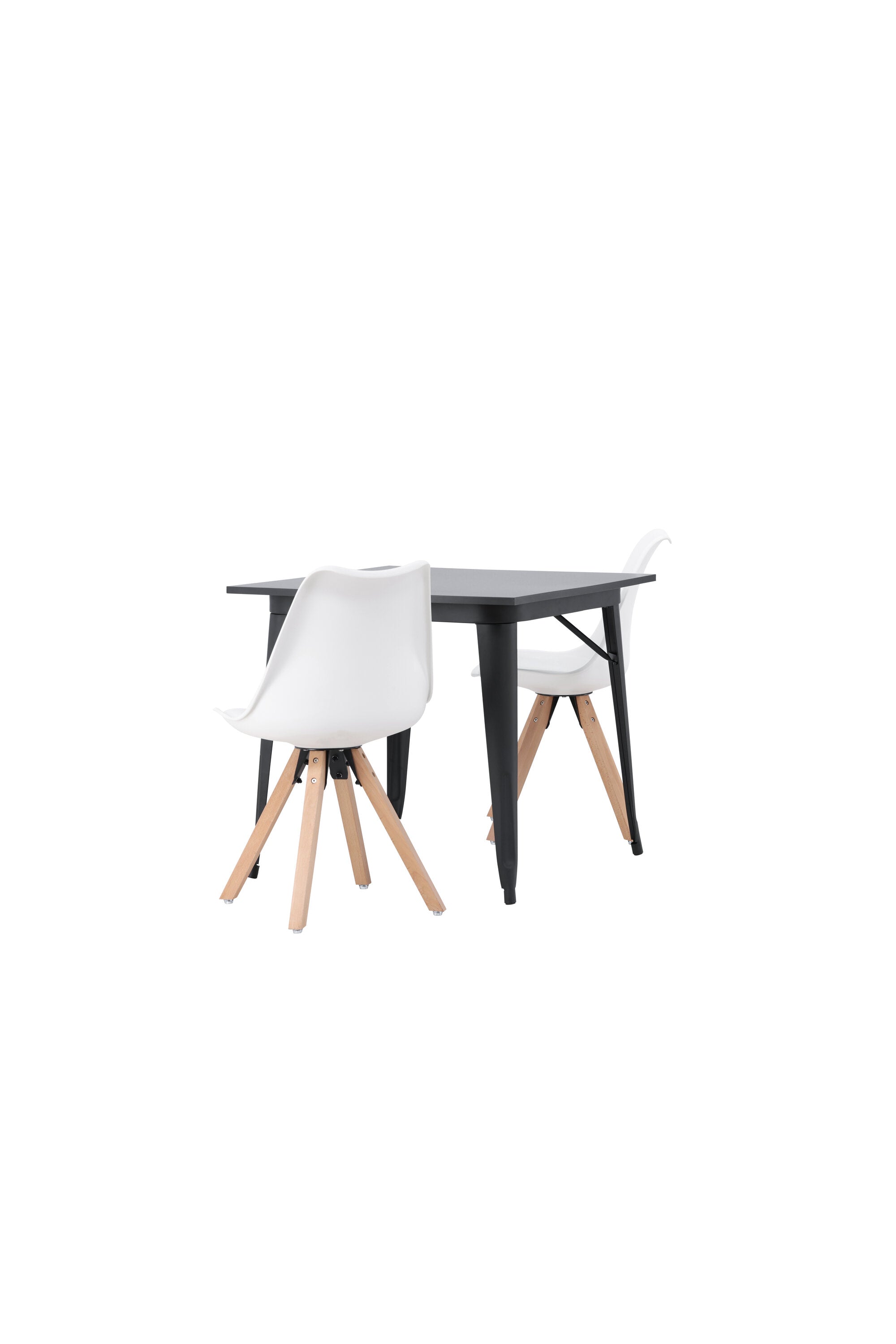 Tempe Esszimmerset + Zeno 80cm/2St. in Natur, Weiss präsentiert im Onlineshop von KAQTU Design AG. Esszimmerset ist von Venture Home