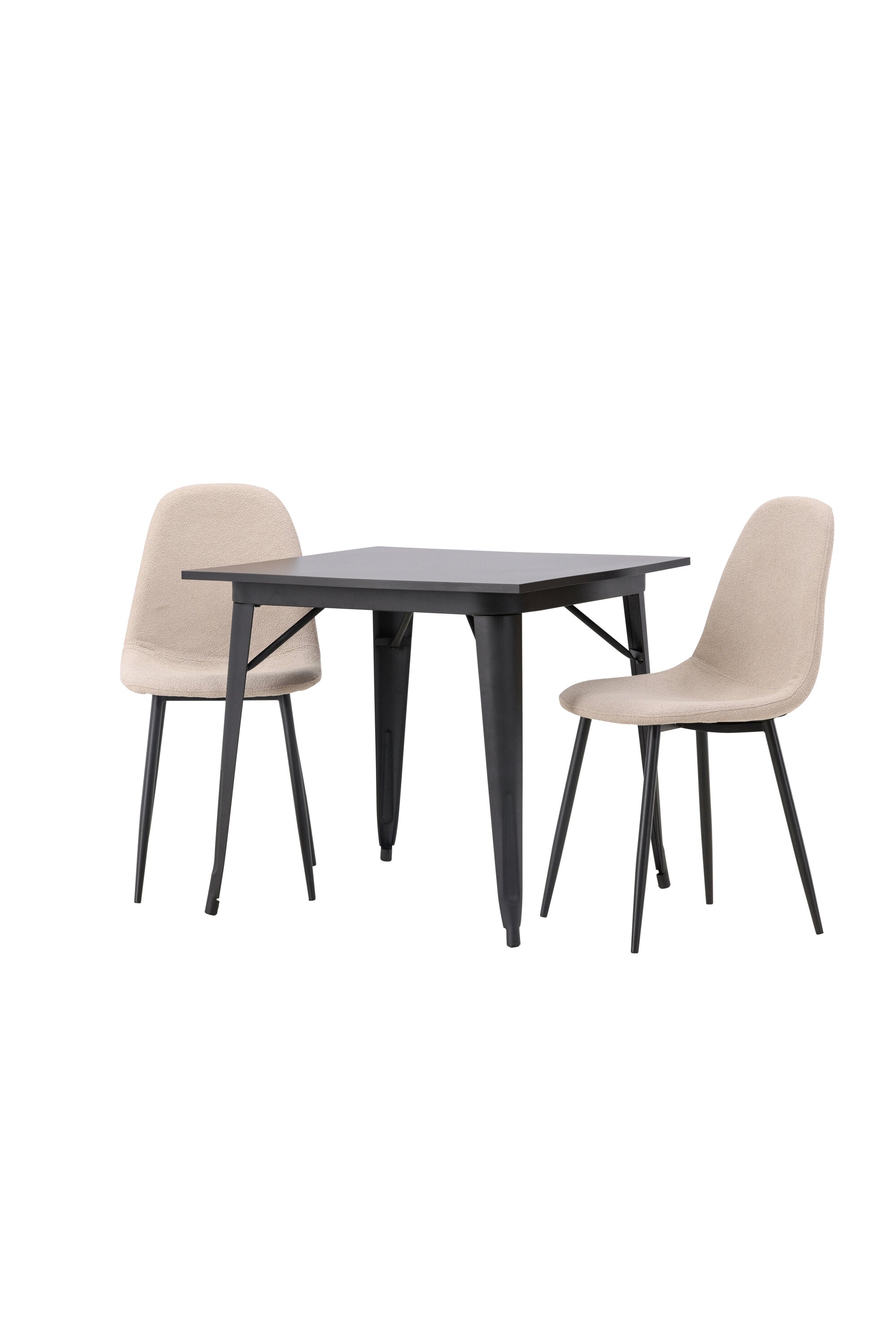 Tempe Esszimmerset + Polar 80cm/2St. in Beige, Schwarz präsentiert im Onlineshop von KAQTU Design AG. Esszimmerset ist von Venture Home