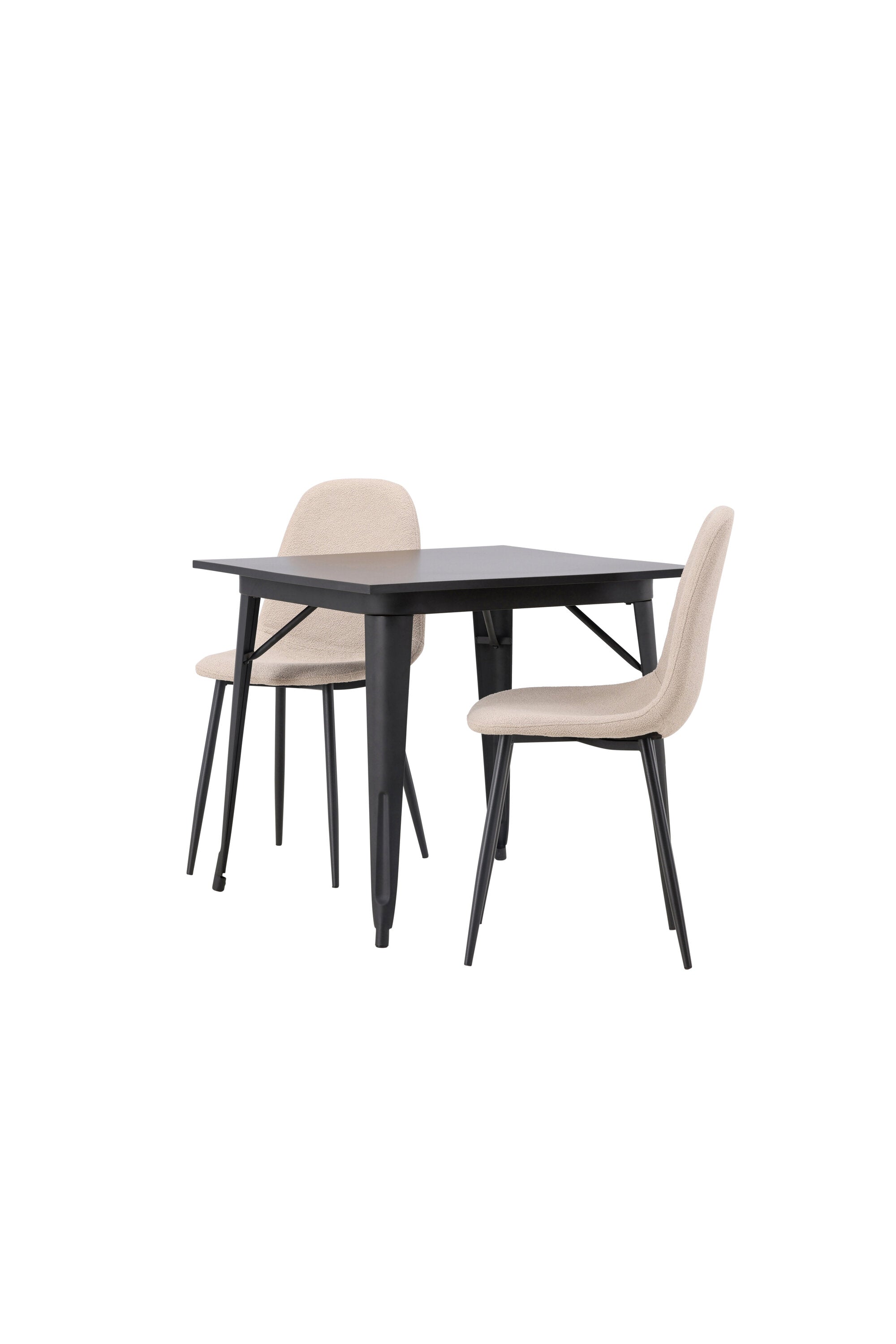 Tempe Esszimmerset + Polar 80cm/2St. in Beige, Schwarz präsentiert im Onlineshop von KAQTU Design AG. Esszimmerset ist von Venture Home