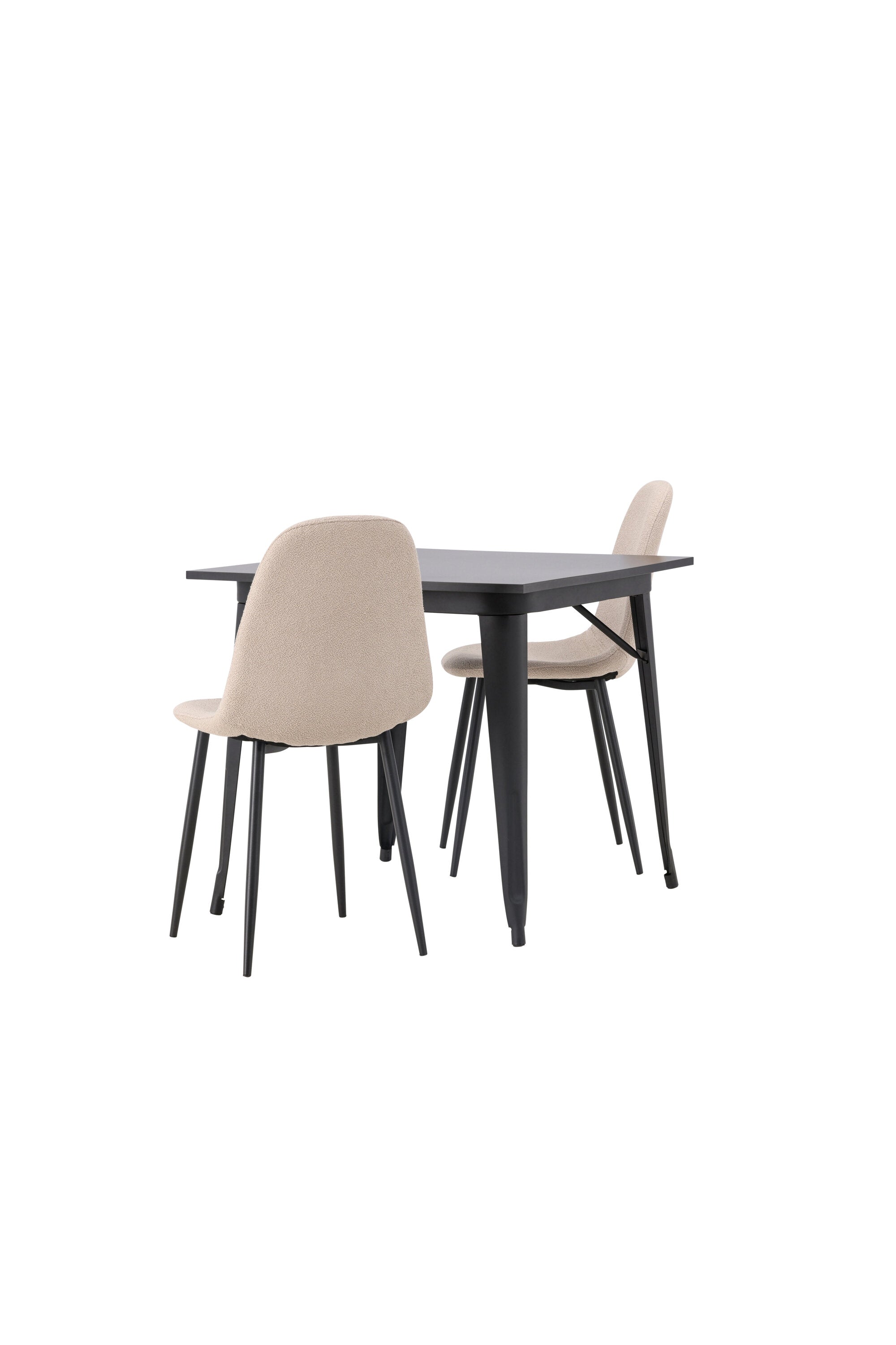 Tempe Esszimmerset + Polar 80cm/2St. in Beige, Schwarz präsentiert im Onlineshop von KAQTU Design AG. Esszimmerset ist von Venture Home