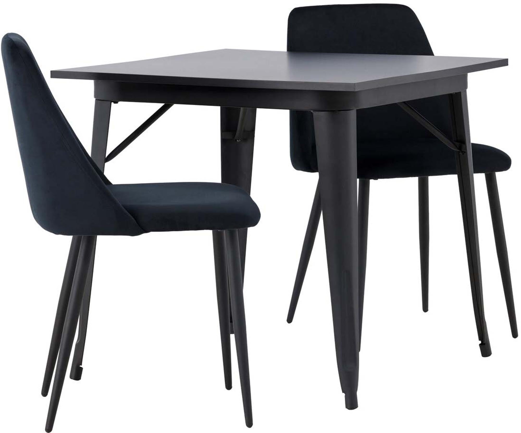 Stilvolles Esszimmerset Tempe + Night 80cm von Venture Home: ideal für kleine Räume, mit elegantem Design und bequemen Stühlen.