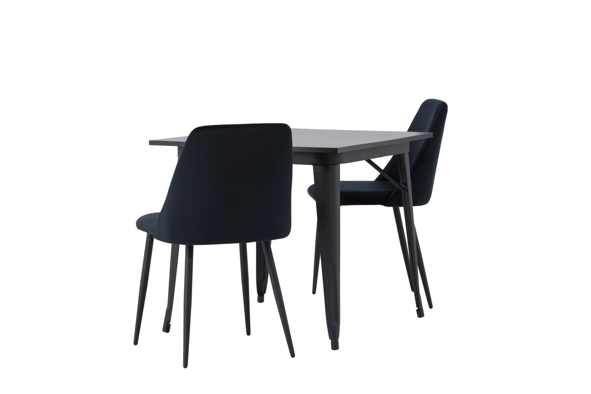 Tempe Esszimmerset + Night 80cm/2St. in Schwarz präsentiert im Onlineshop von KAQTU Design AG. Esszimmerset ist von Venture Home