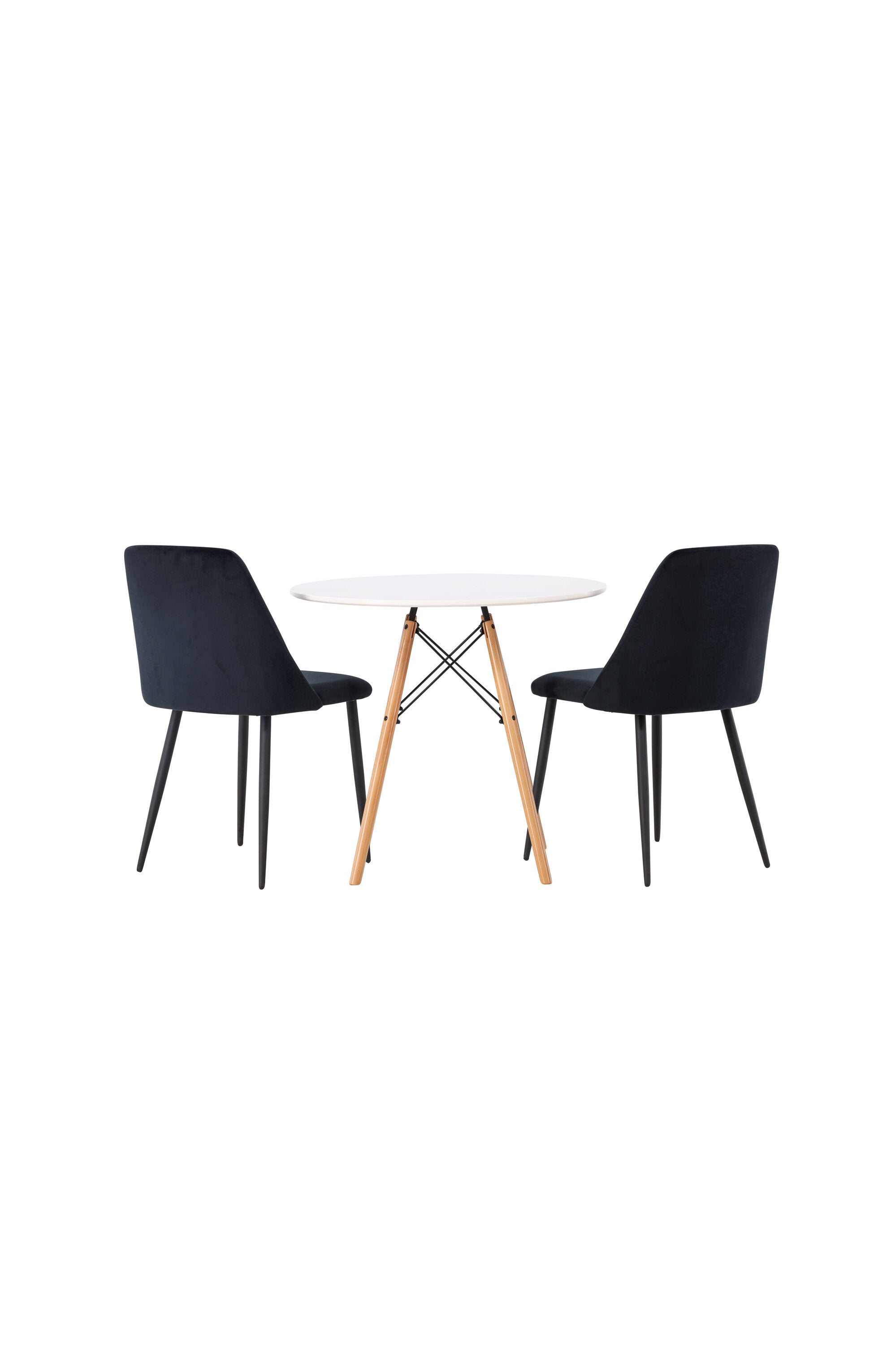 Danburi Esszimmerset + Night ⌀60cm/2St. in Schwarz präsentiert im Onlineshop von KAQTU Design AG. Esszimmerset ist von Venture Home