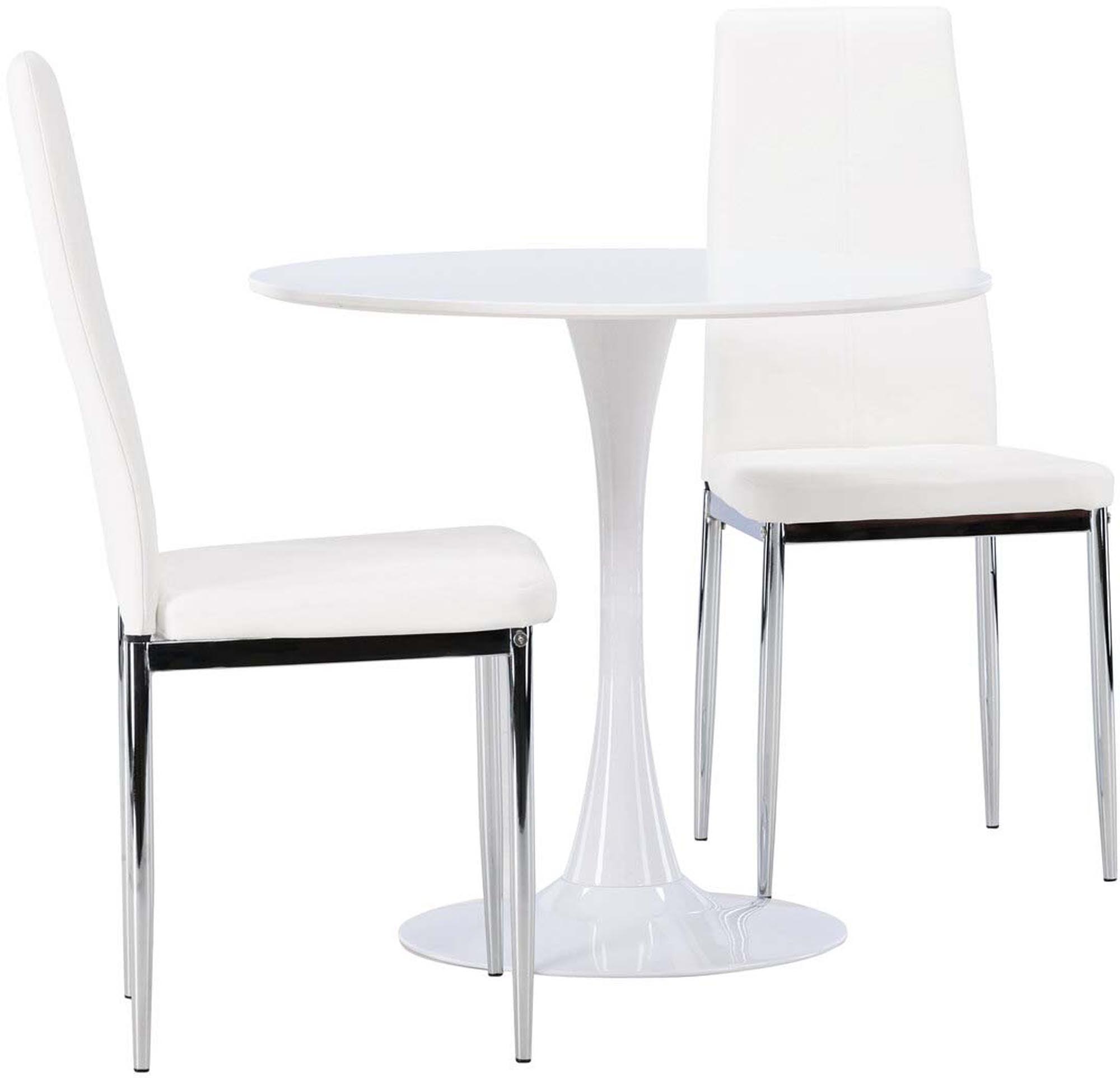 Kompaktes Hamden Esszimmerset + Pastill, ideal für moderne Wohnräume.