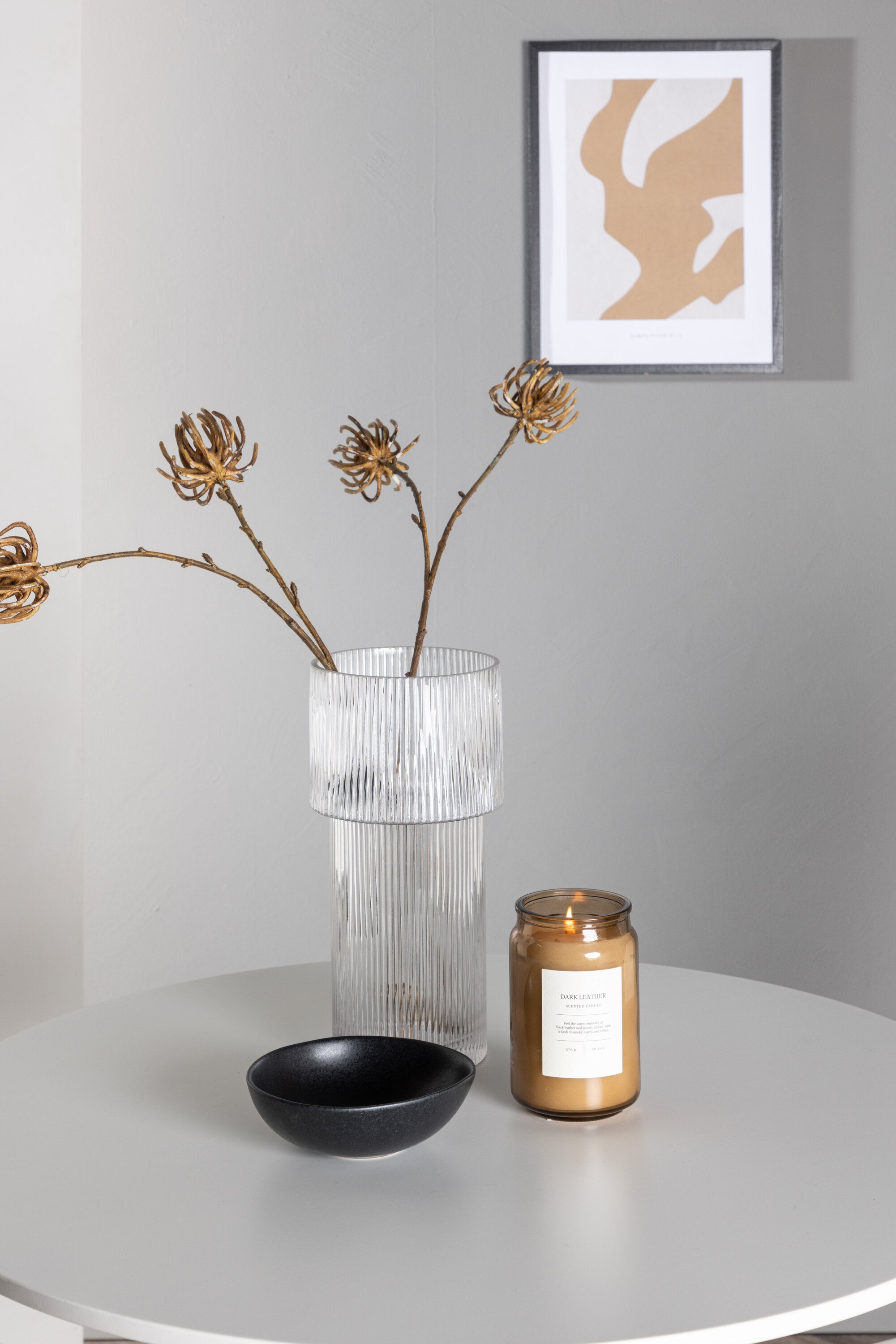 Hamden Esszimmerset + Pastill ⌀80cm/2St. in Silber Weiss präsentiert im Onlineshop von KAQTU Design AG. Esszimmerset ist von Venture Home