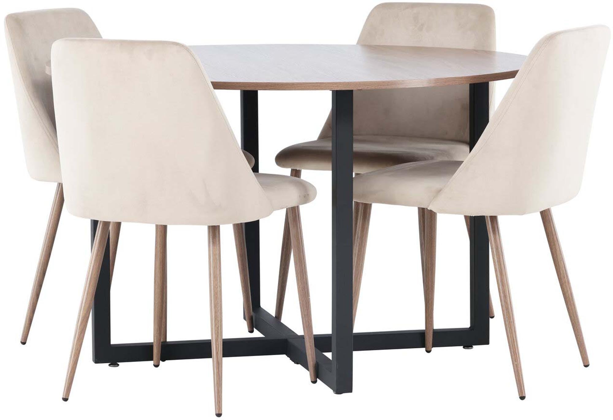 Durango Esszimmerset + Night: Elegantes Design und Komfort für gesellige Momente. Ideal für stilvolle Essbereiche.