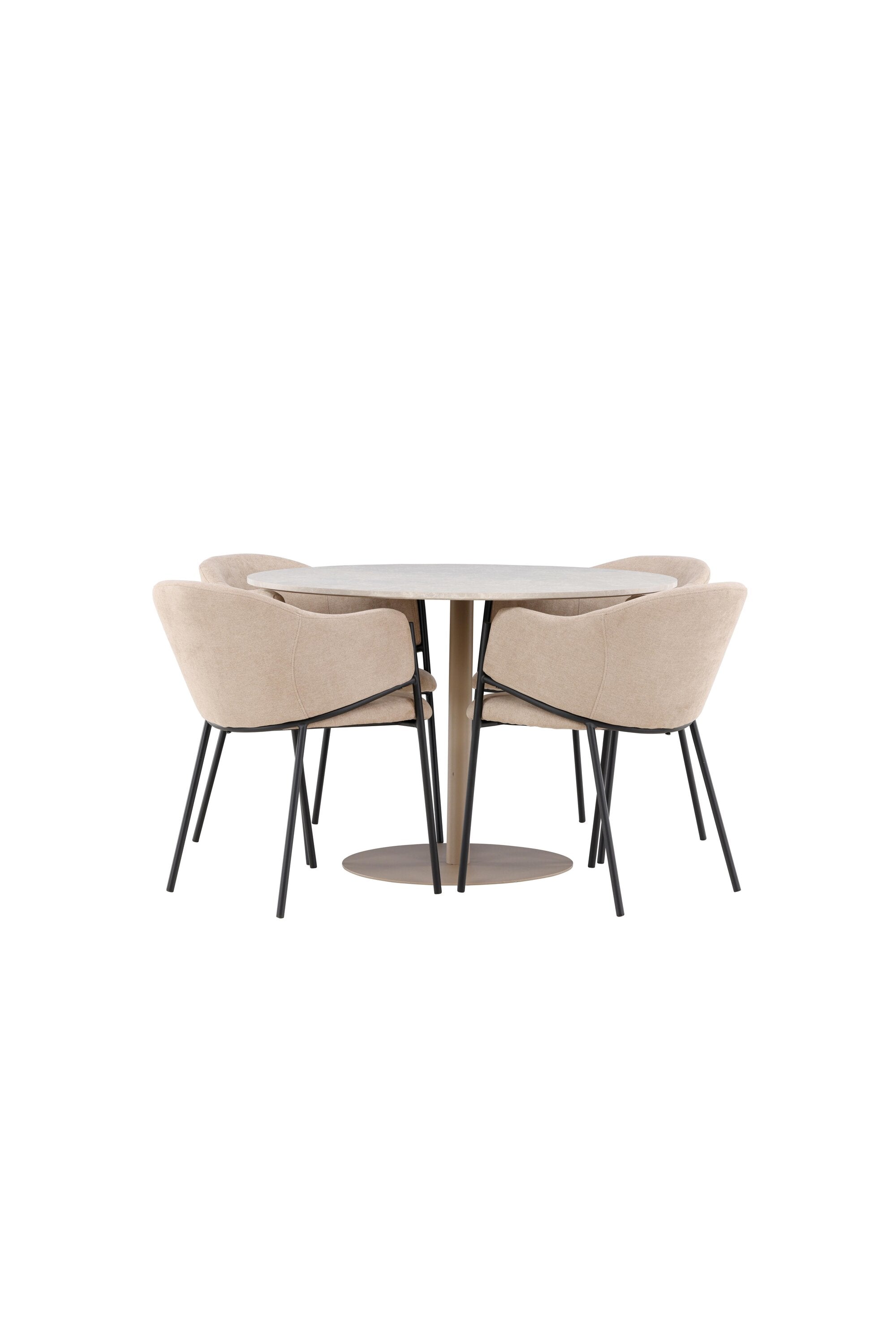 Lycke Esstisch mit Stühlen von Evelina in präsentiert im Onlineshop von KAQTU Design AG. Bartischset ist von Venture Home