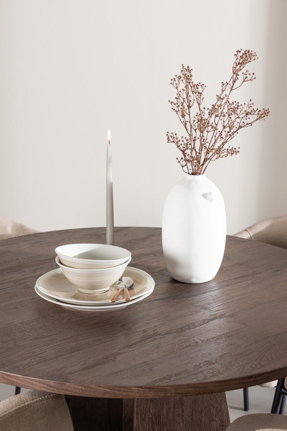 Bootcut Esszimmertisch mit Evelina Stühlen in präsentiert im Onlineshop von KAQTU Design AG. Bartischset ist von Venture Home