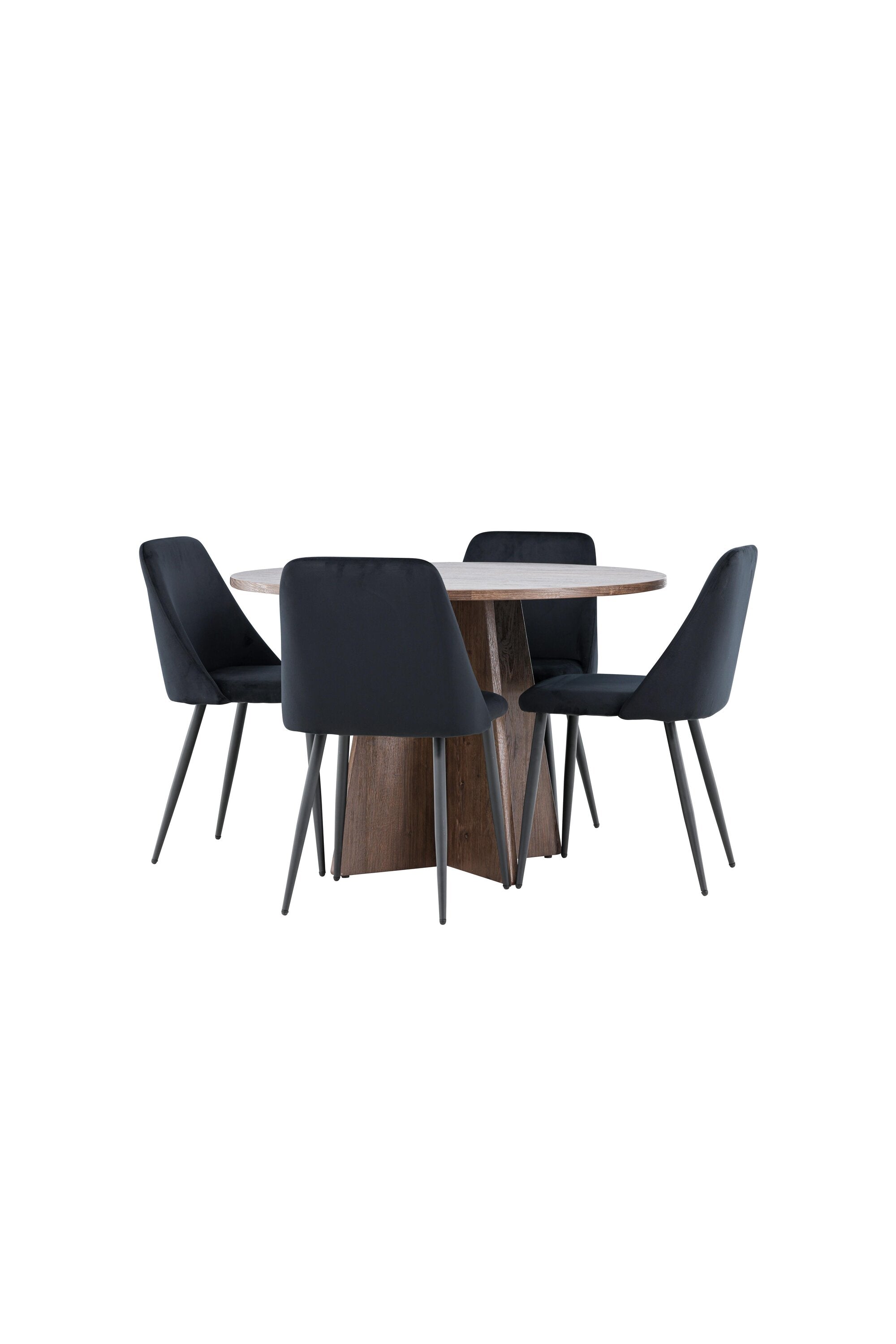 Bootcut Esszimmertisch mit Night Stühlen in präsentiert im Onlineshop von KAQTU Design AG. Bartischset ist von Venture Home