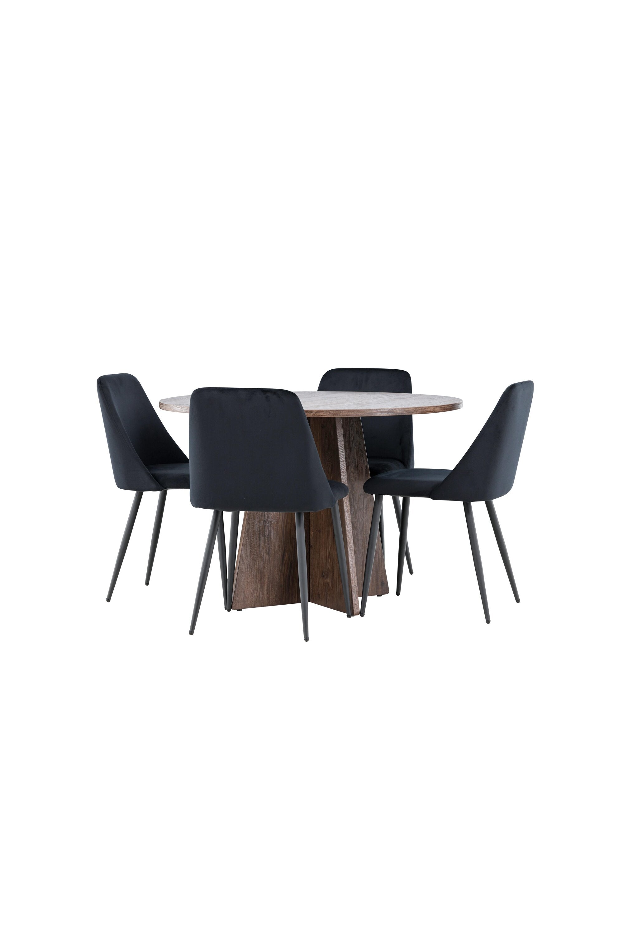 Bootcut Esszimmertisch mit Night Stühlen in präsentiert im Onlineshop von KAQTU Design AG. Bartischset ist von Venture Home