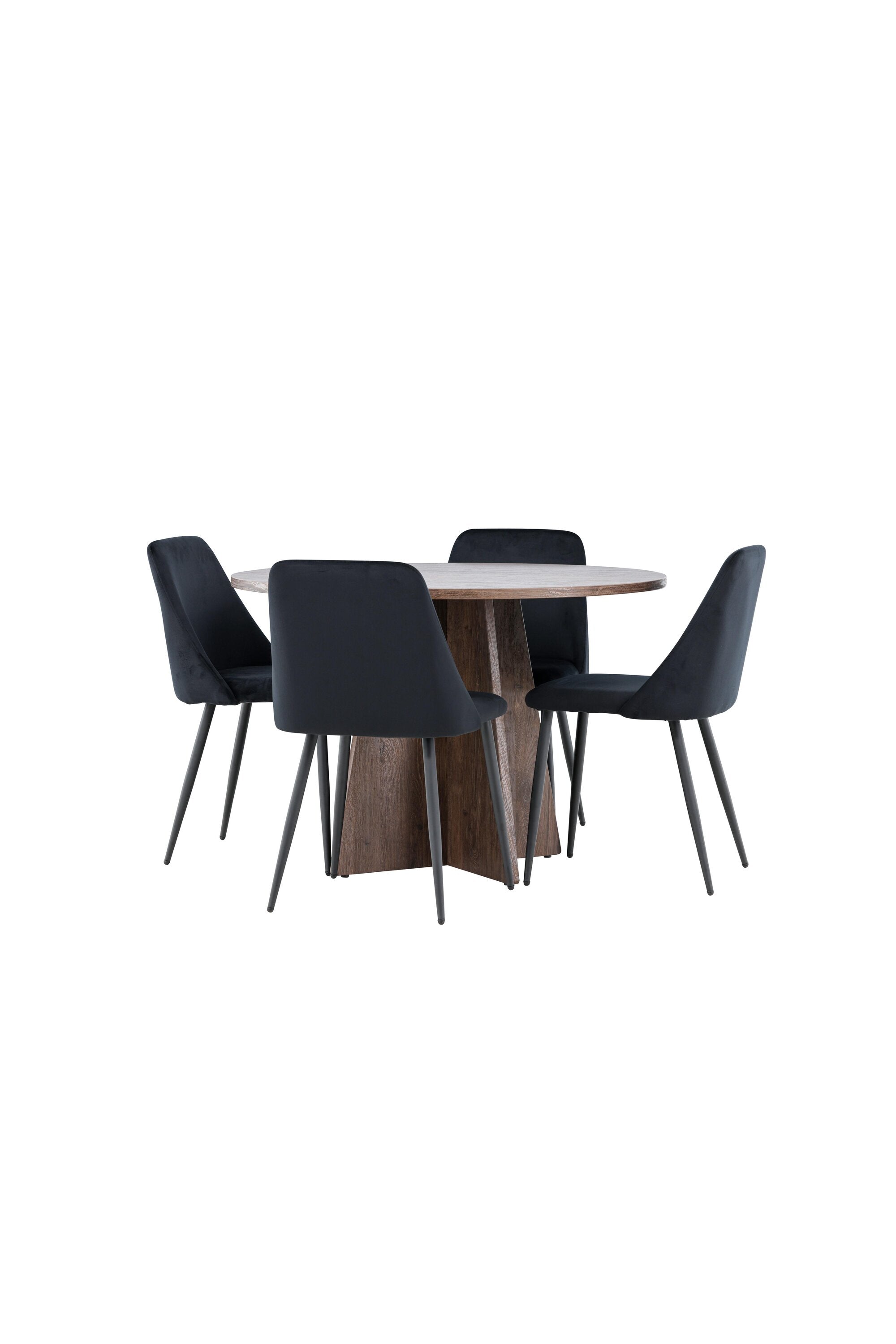 Bootcut Esszimmertisch mit Night Stühlen in präsentiert im Onlineshop von KAQTU Design AG. Bartischset ist von Venture Home